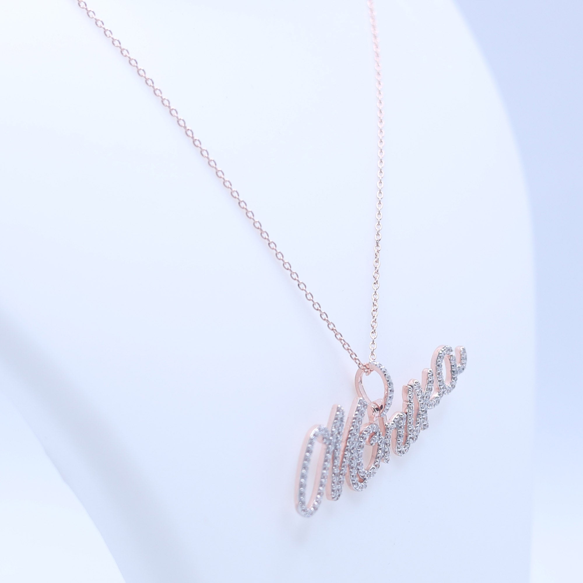 Sterling Silver Personalized Name Pendant