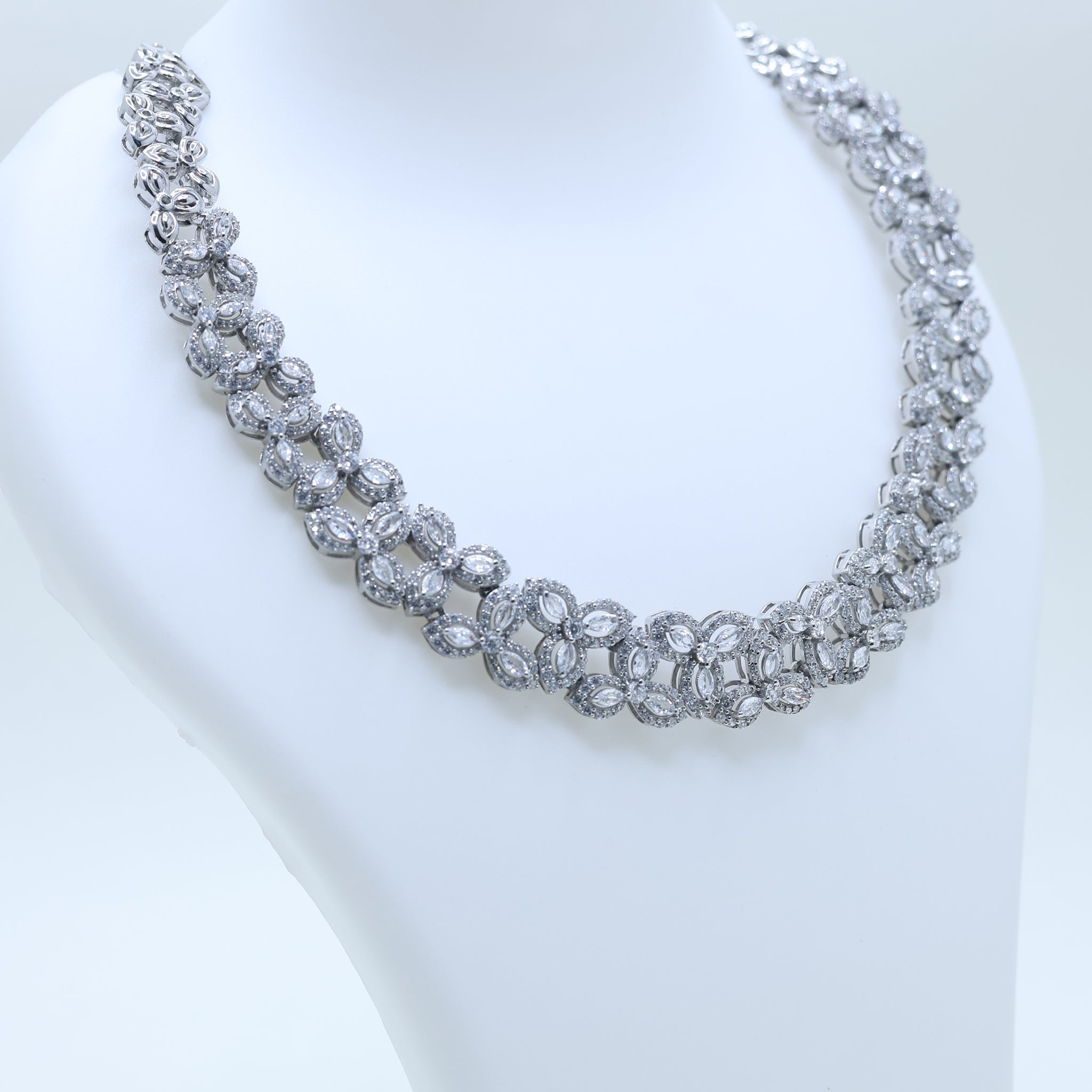 Luxury Statement Diamond Necklace