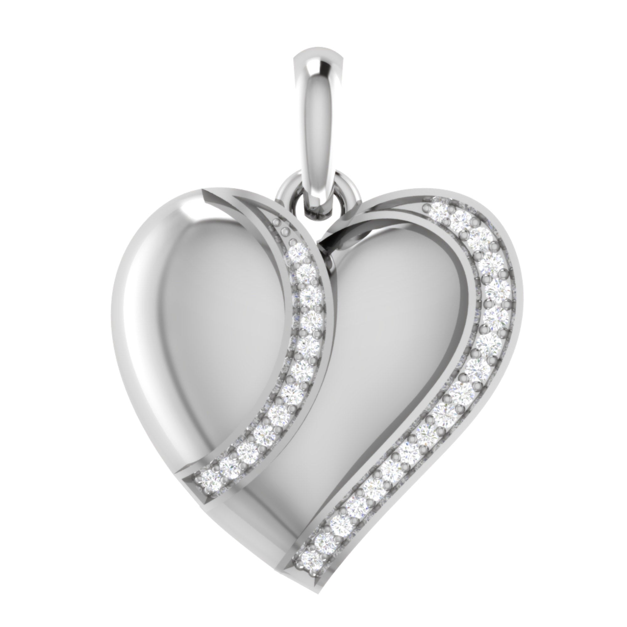 Diamond Heart Pendant