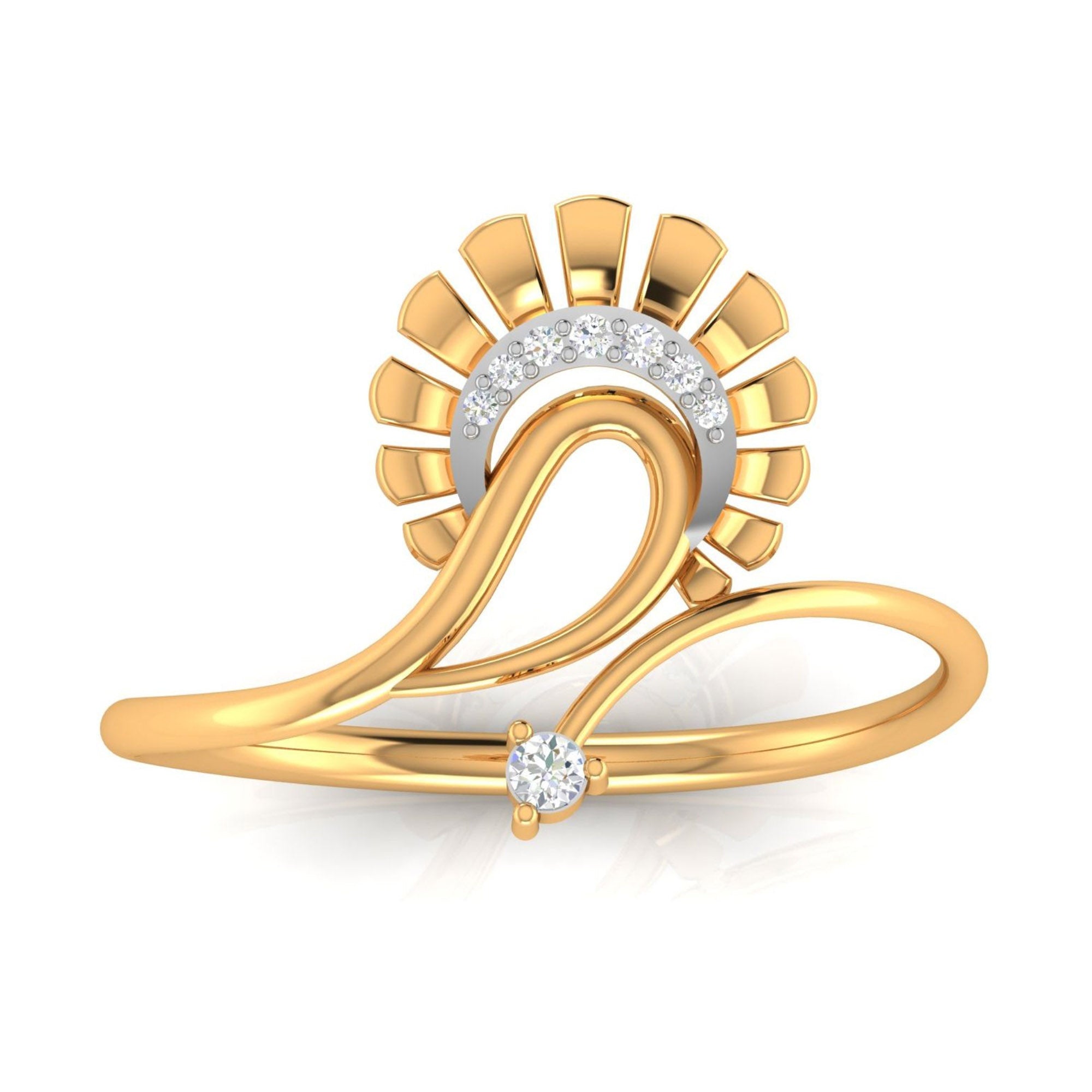 Sunrise Diamond Ring for Women