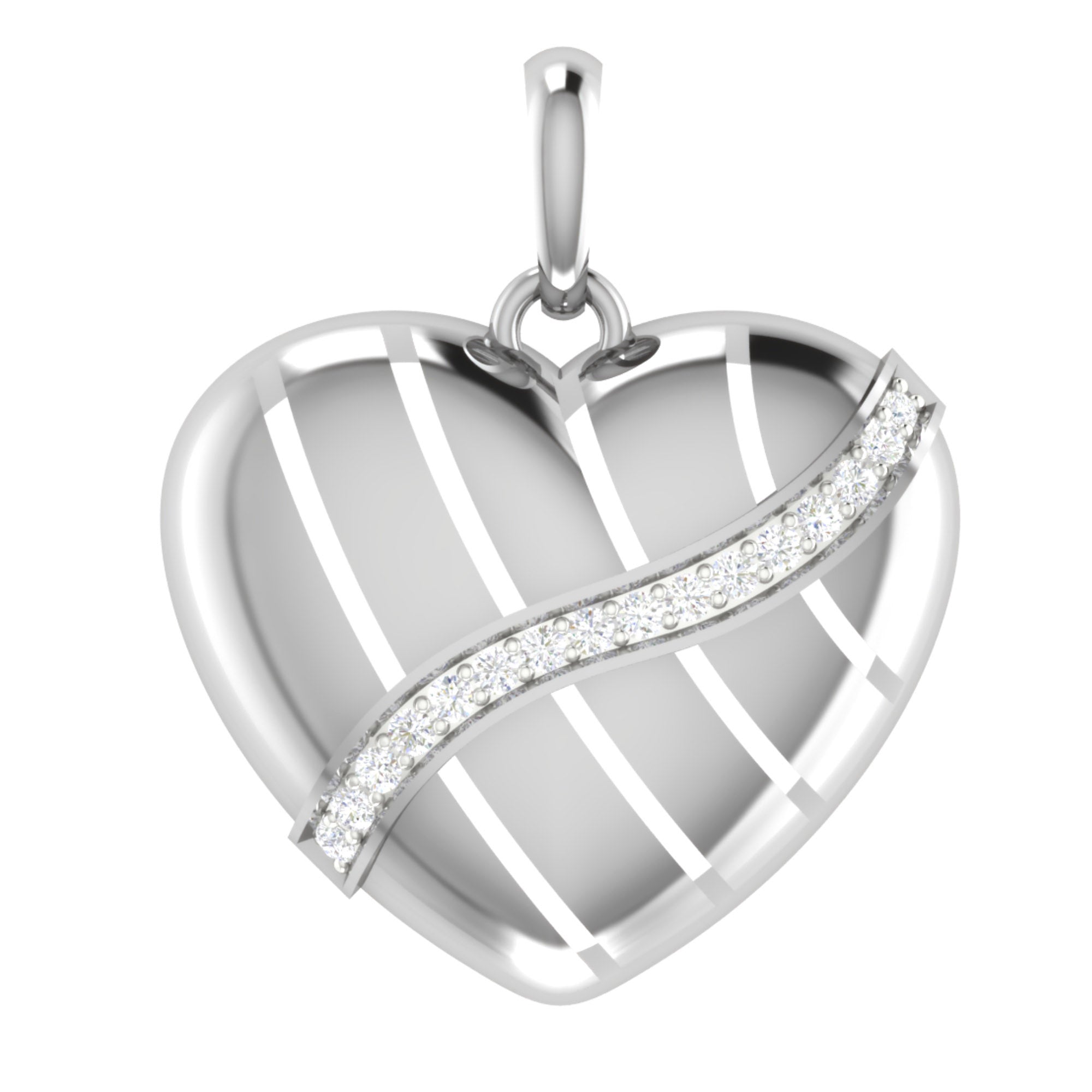 Sterling Silver Heart Pendant
