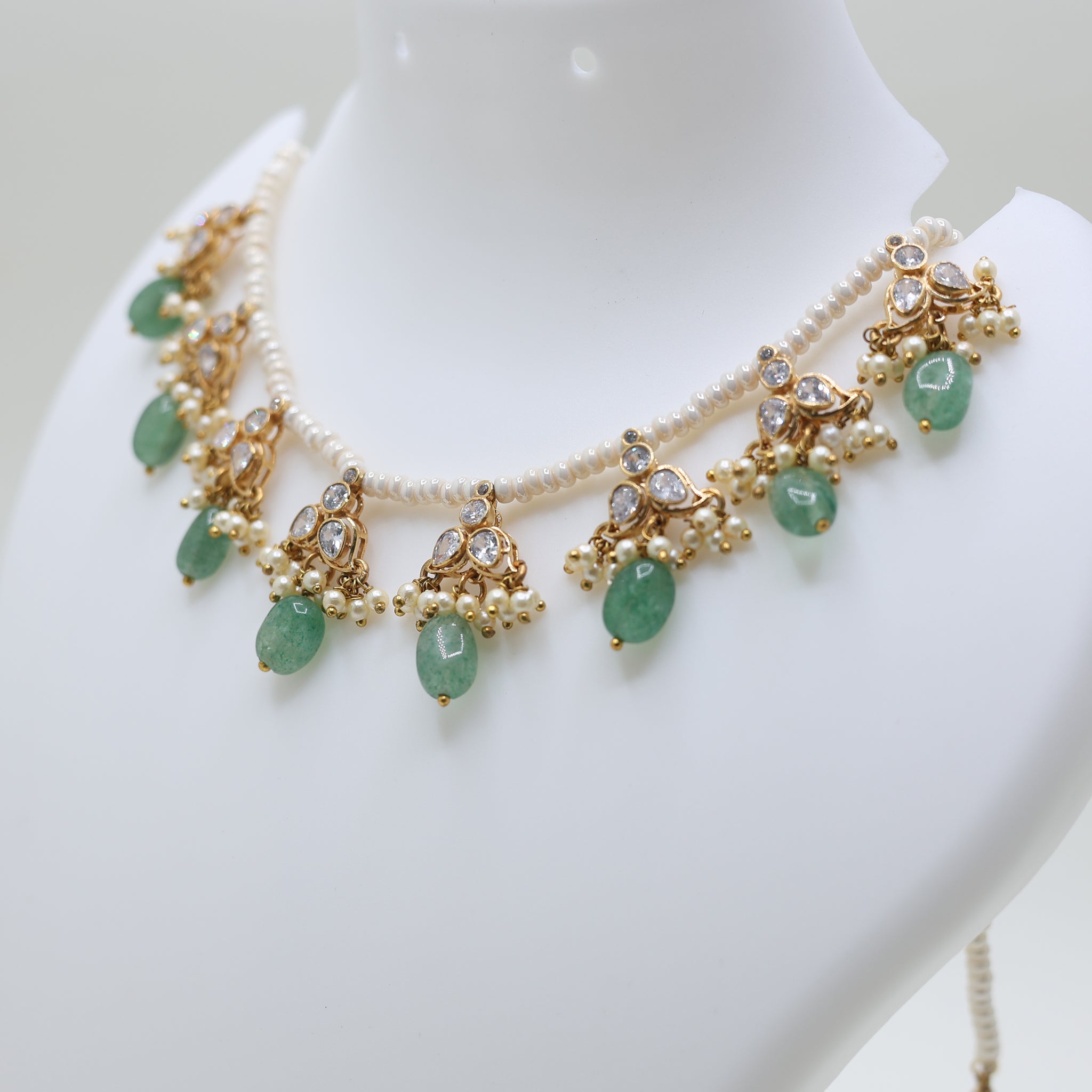 Emerald Grace Traditional Necklace