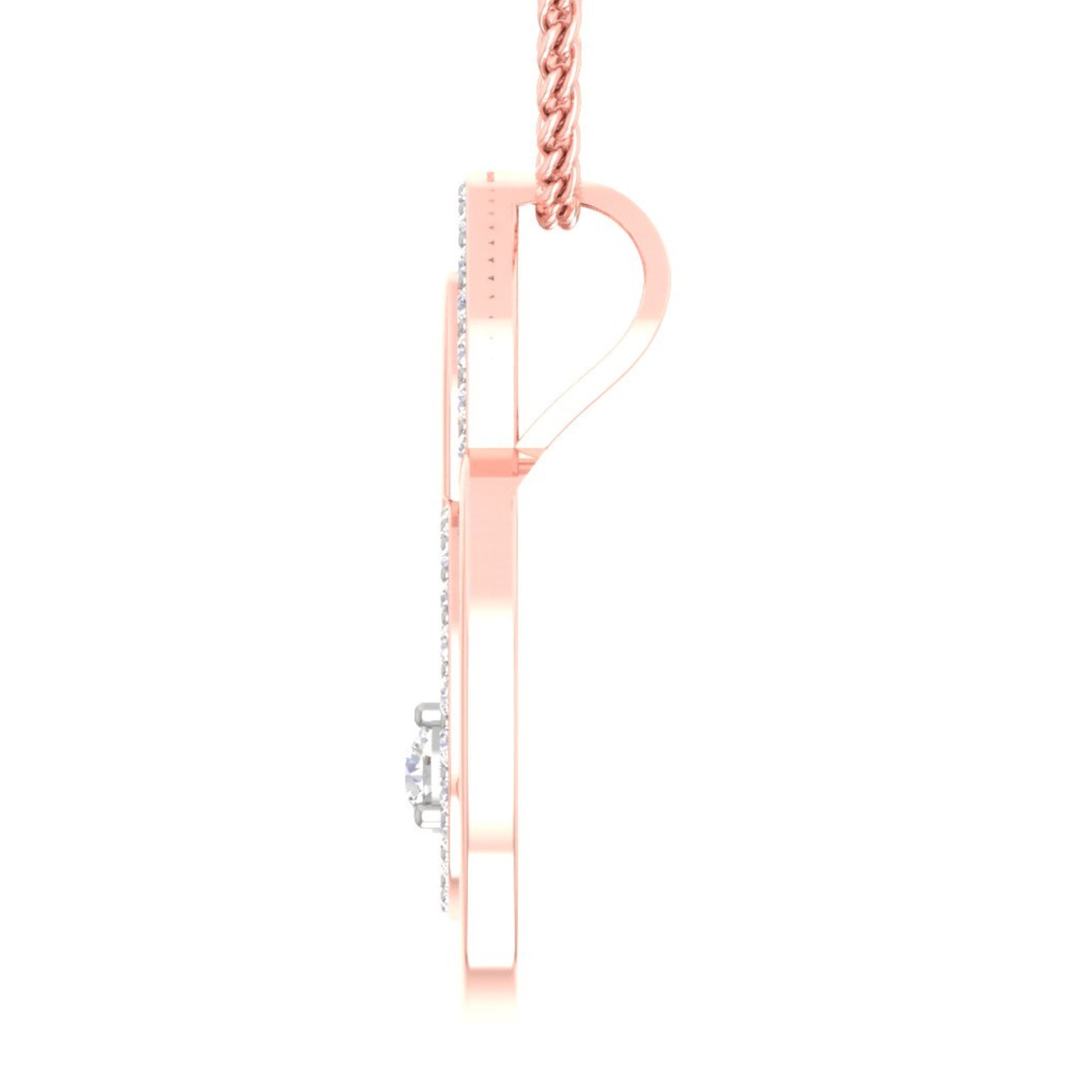 Royal Love Twin Hearts Pendant