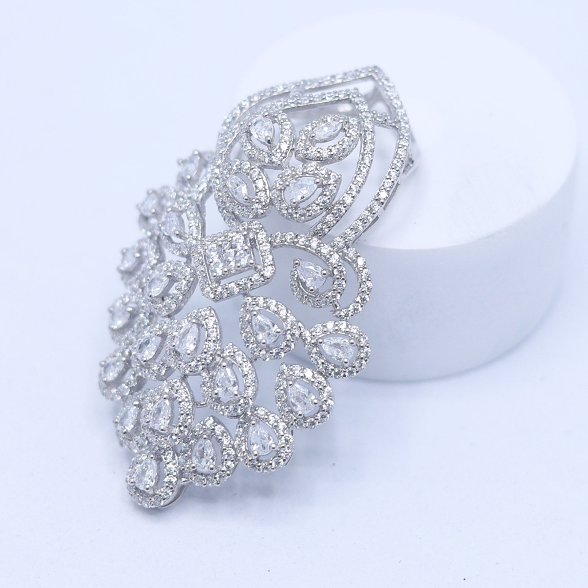 Stunning American Diamond Pendant