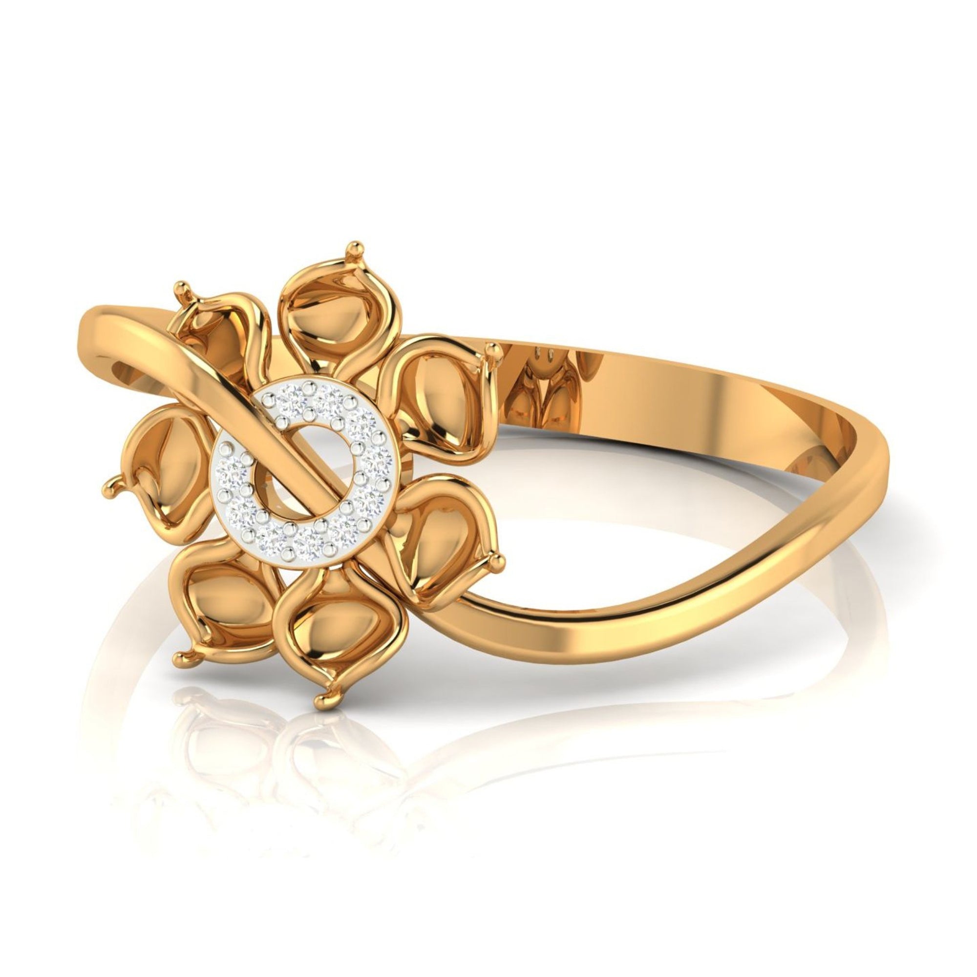 Timeless Floral Diamond Ring