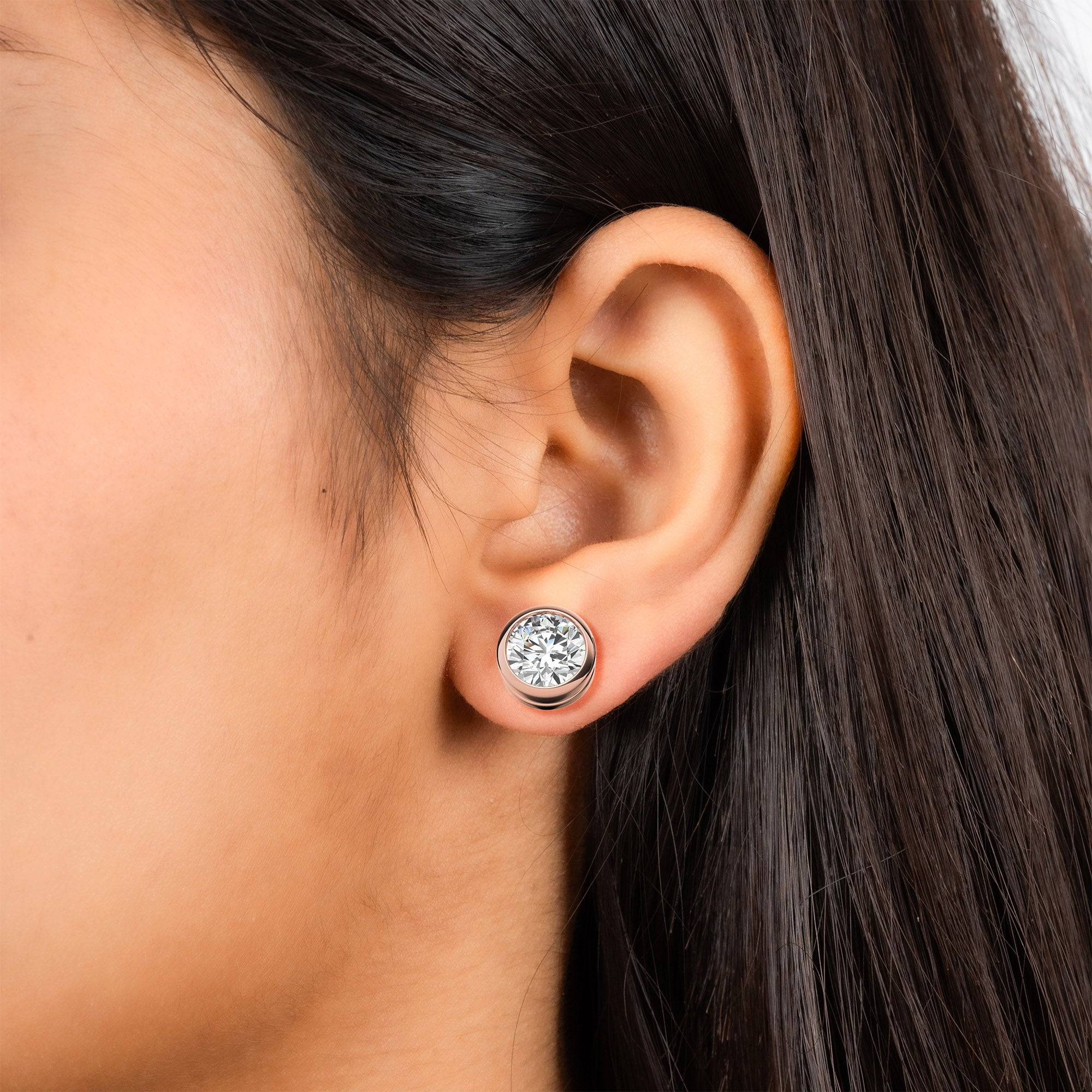 White Gold Plated Earring and Pendant Set