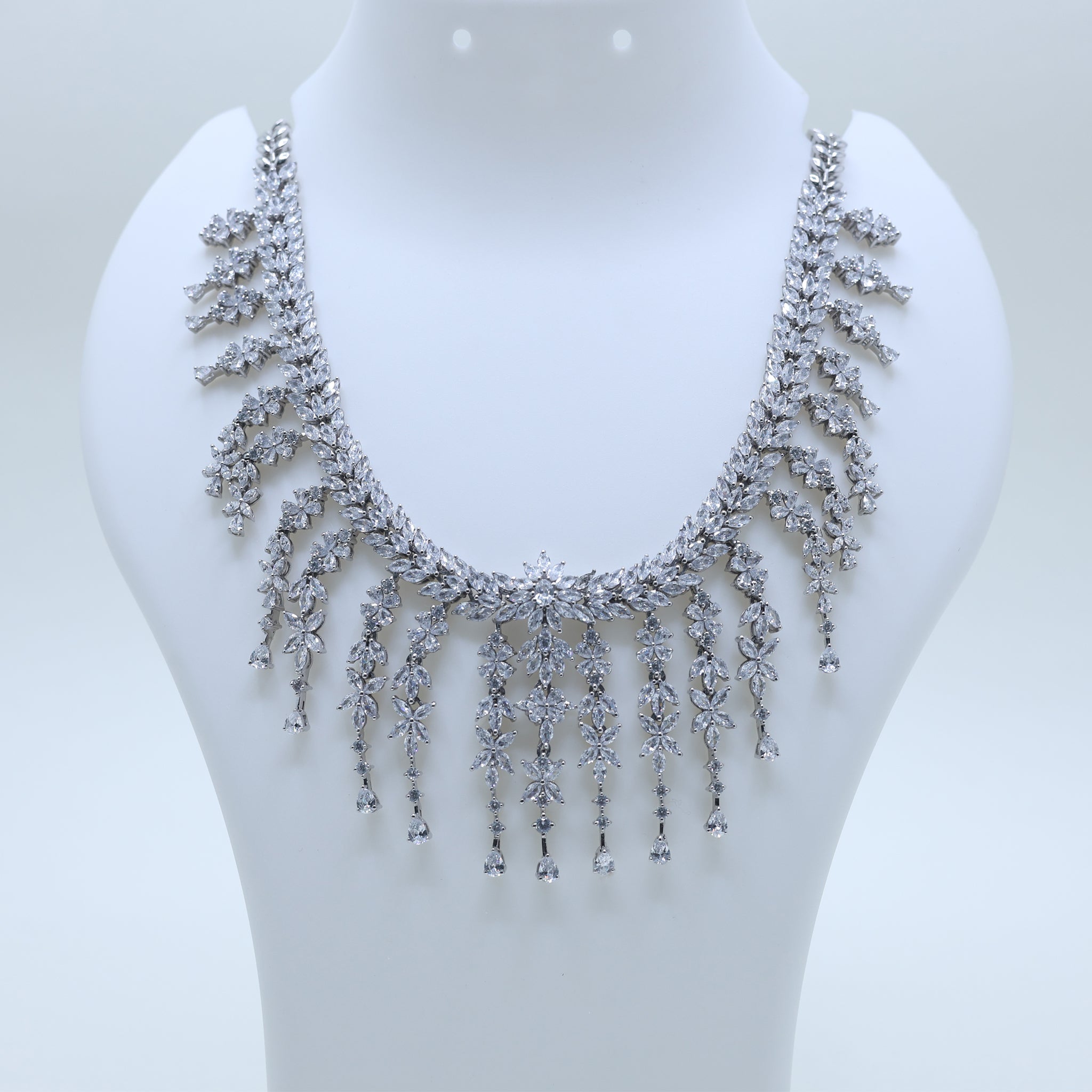 American Diamond Statement Necklace