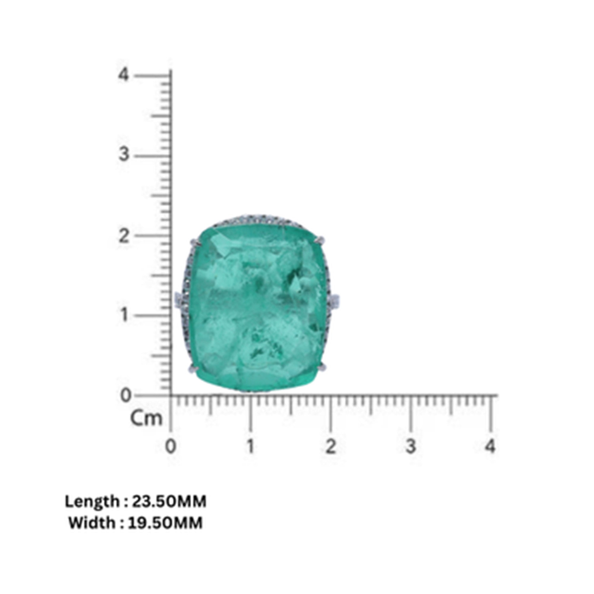 Mystic Emerald Grandeur Ring