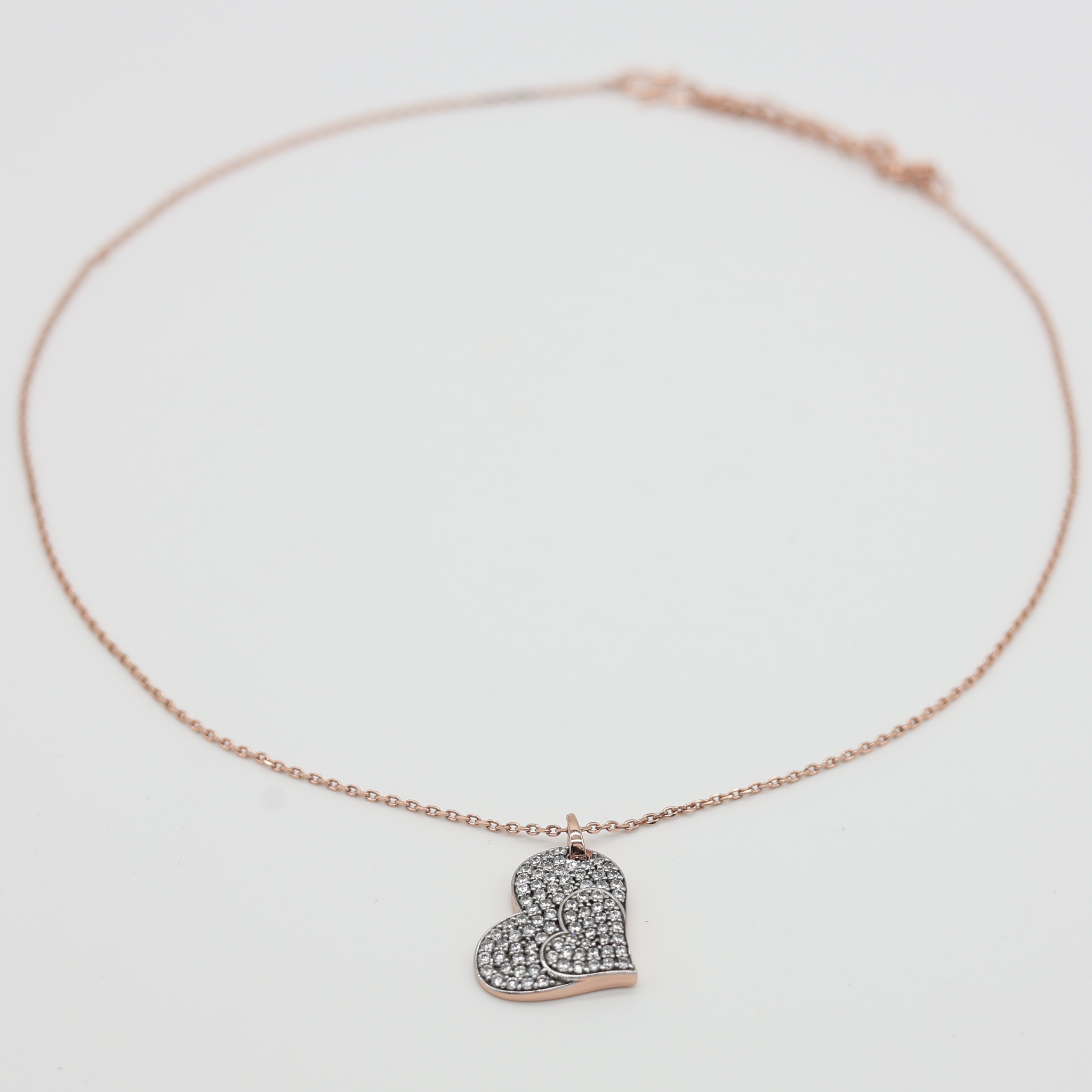 Embrace Dual Heart Pendant