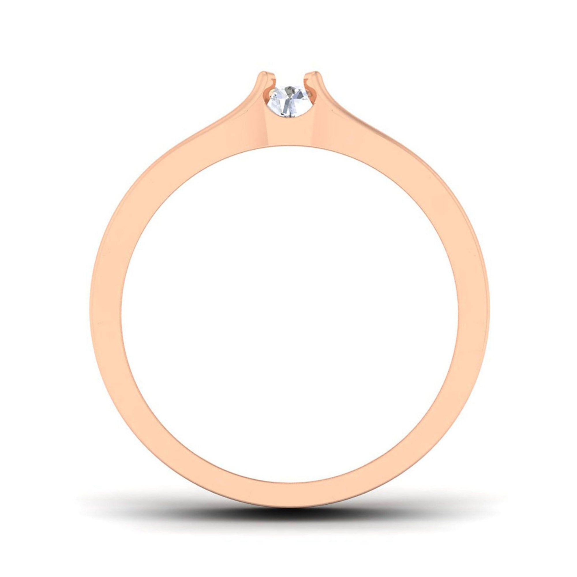 Elegant Pave Dual Tone Band