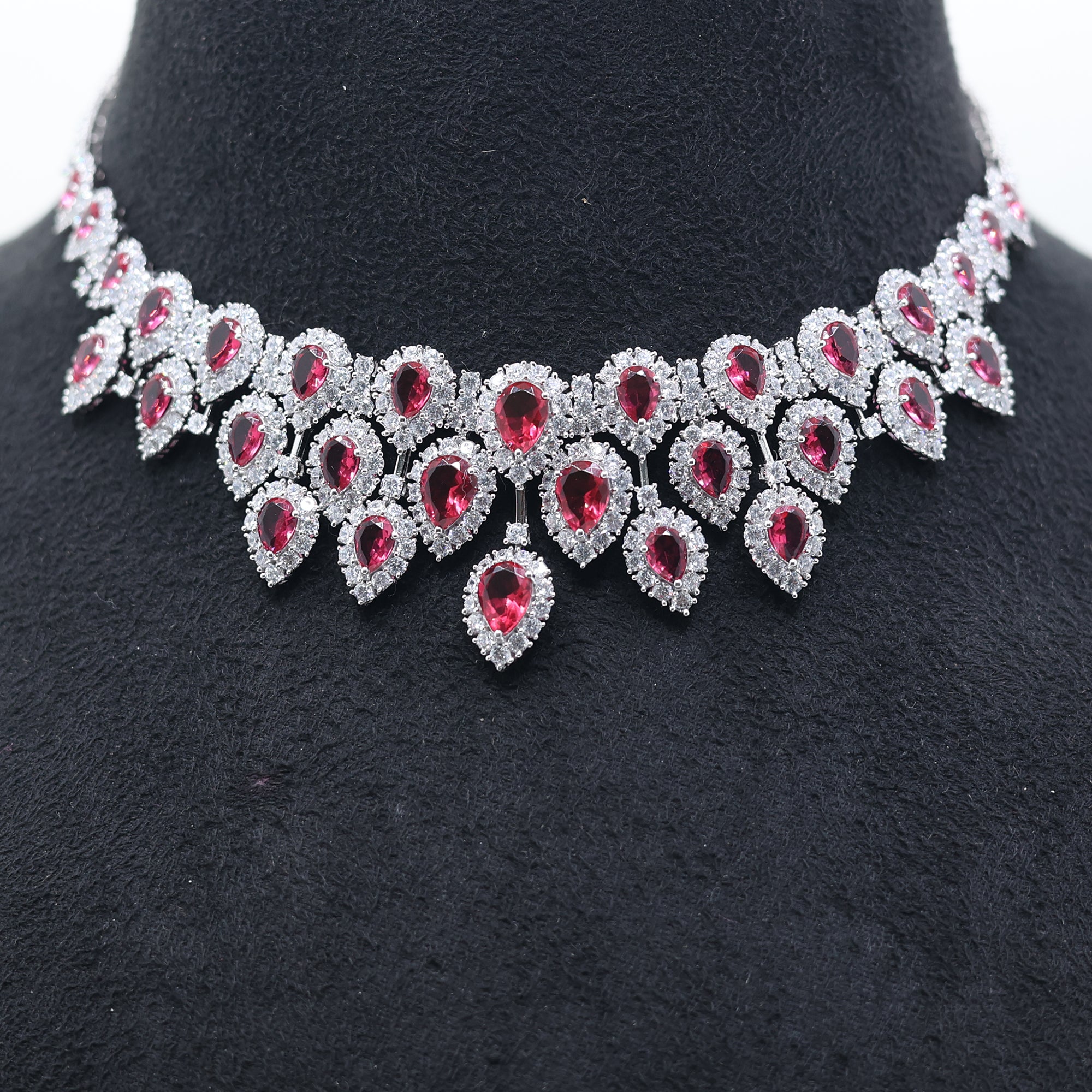 Royal Ruby and Diamond Necklace