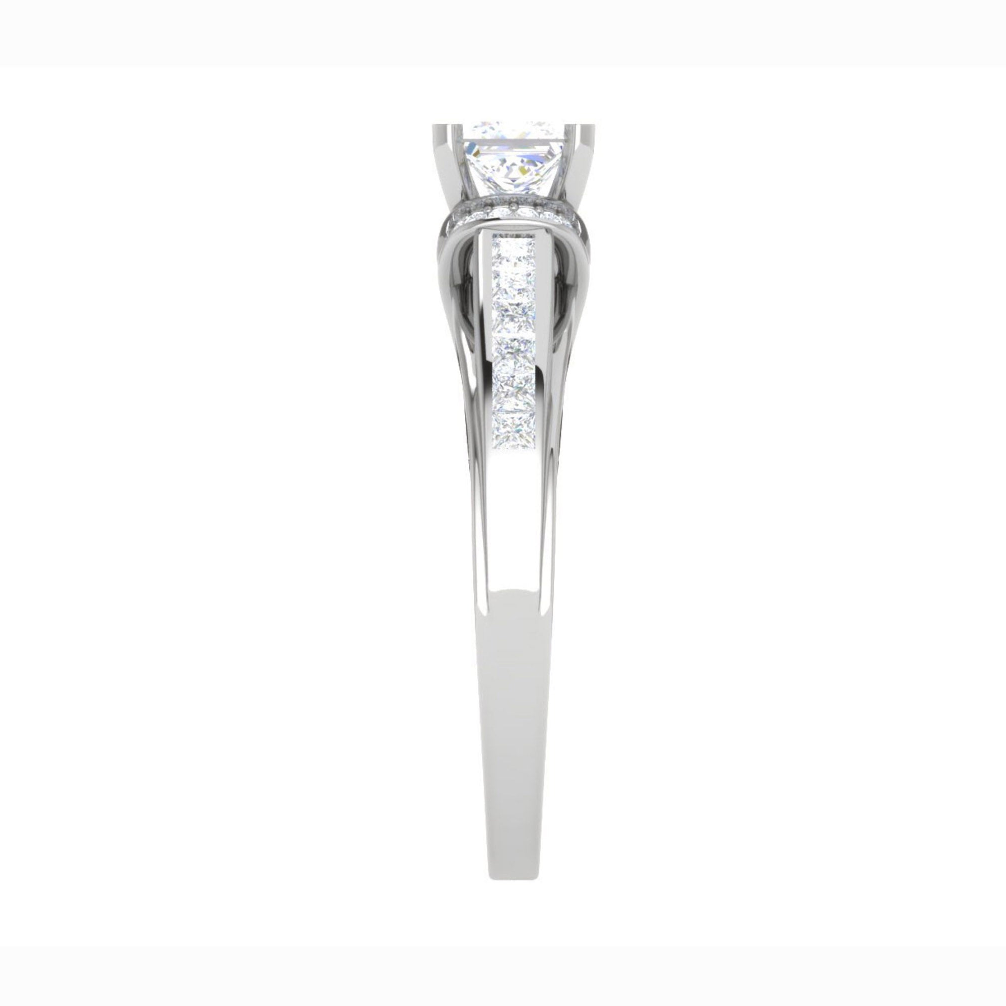 Princess Diamond Proposal Ring