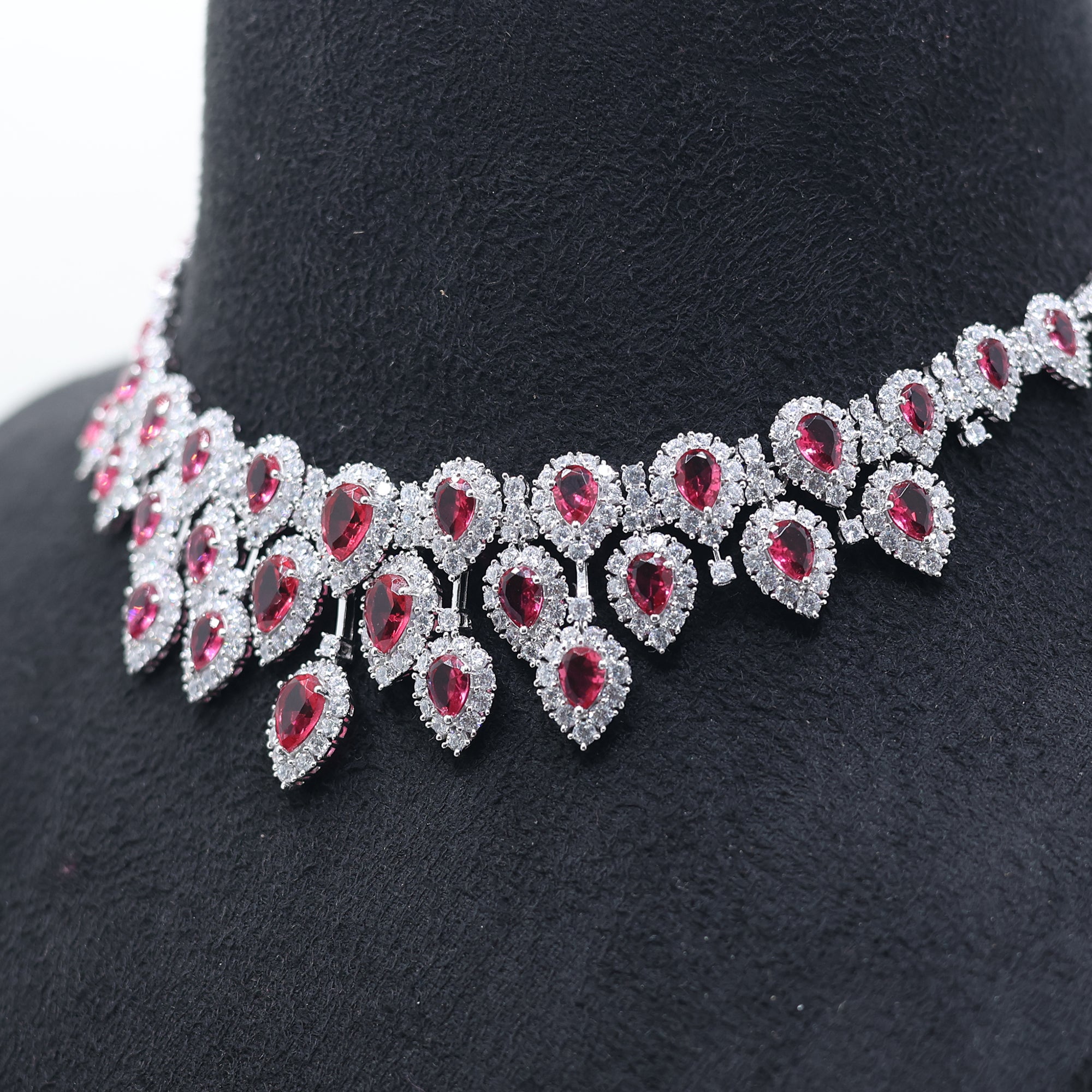 Royal Ruby and Diamond Necklace