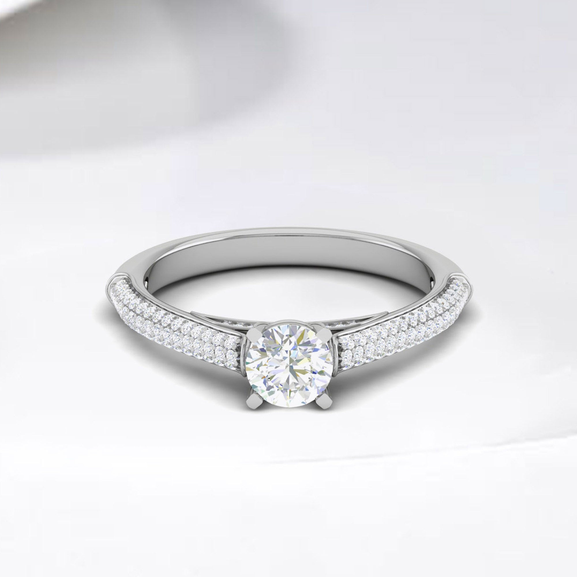 Elegant American Diamond Ring