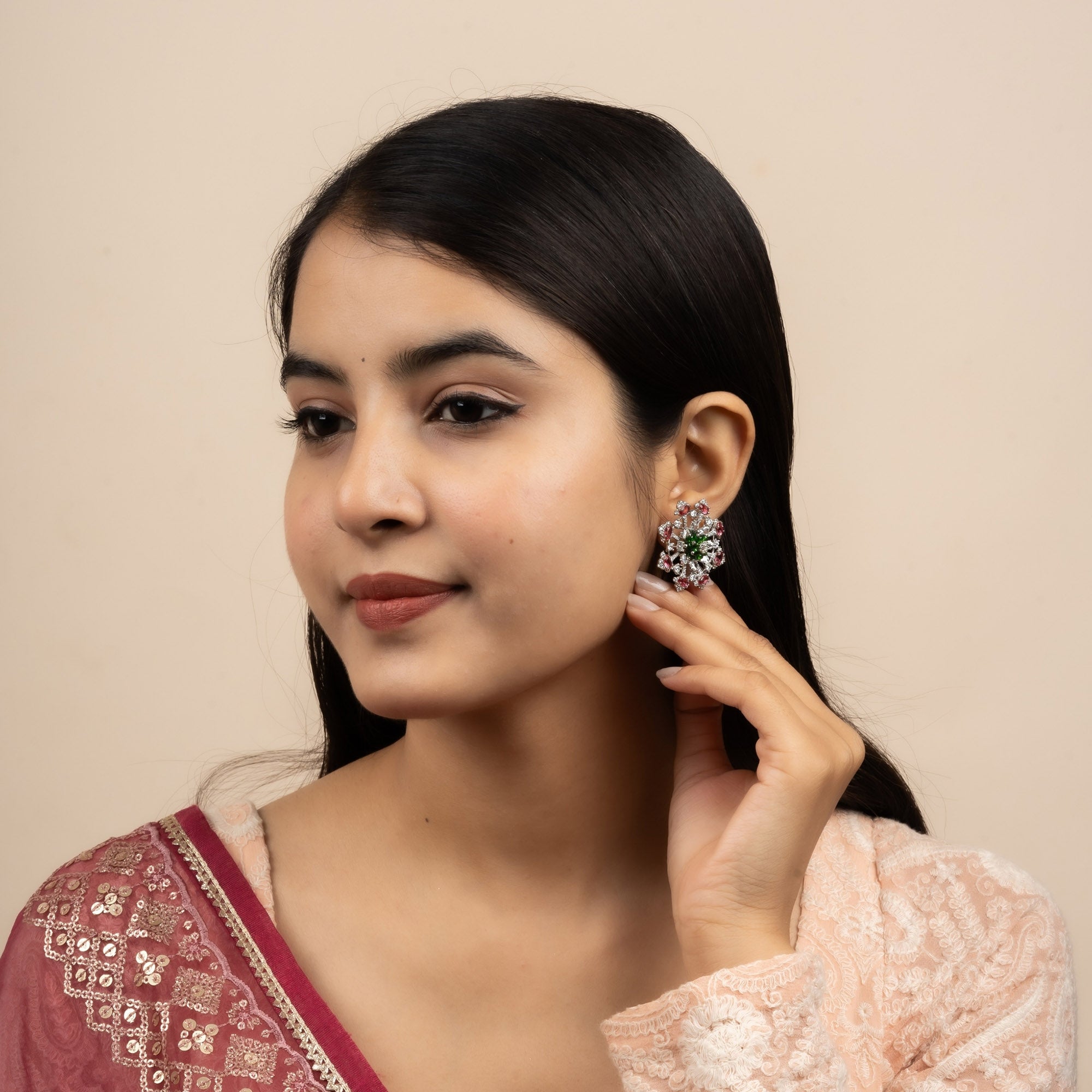 Queen Rudrama Valor Shine Studs