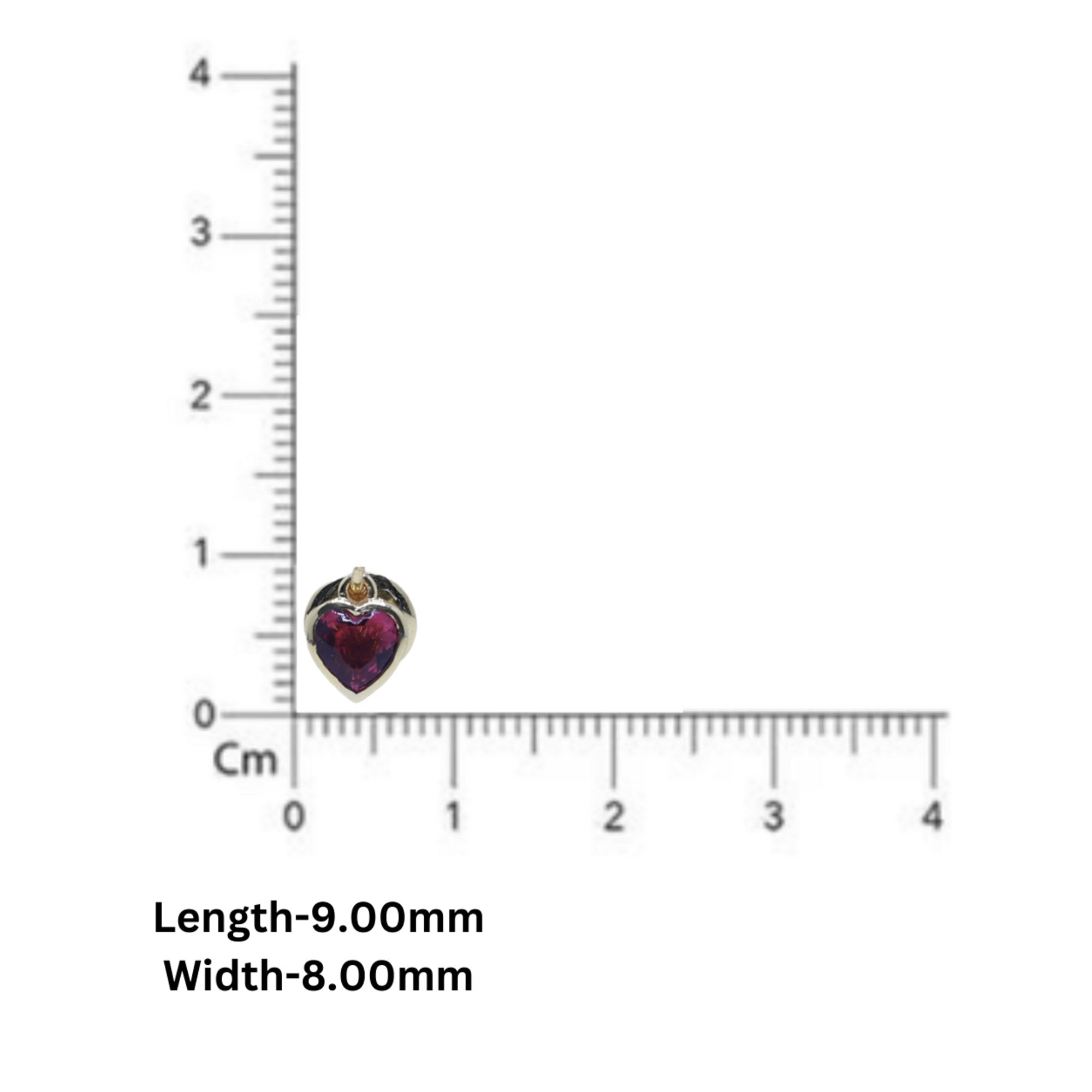 Timeless Ruby Heart Pendant