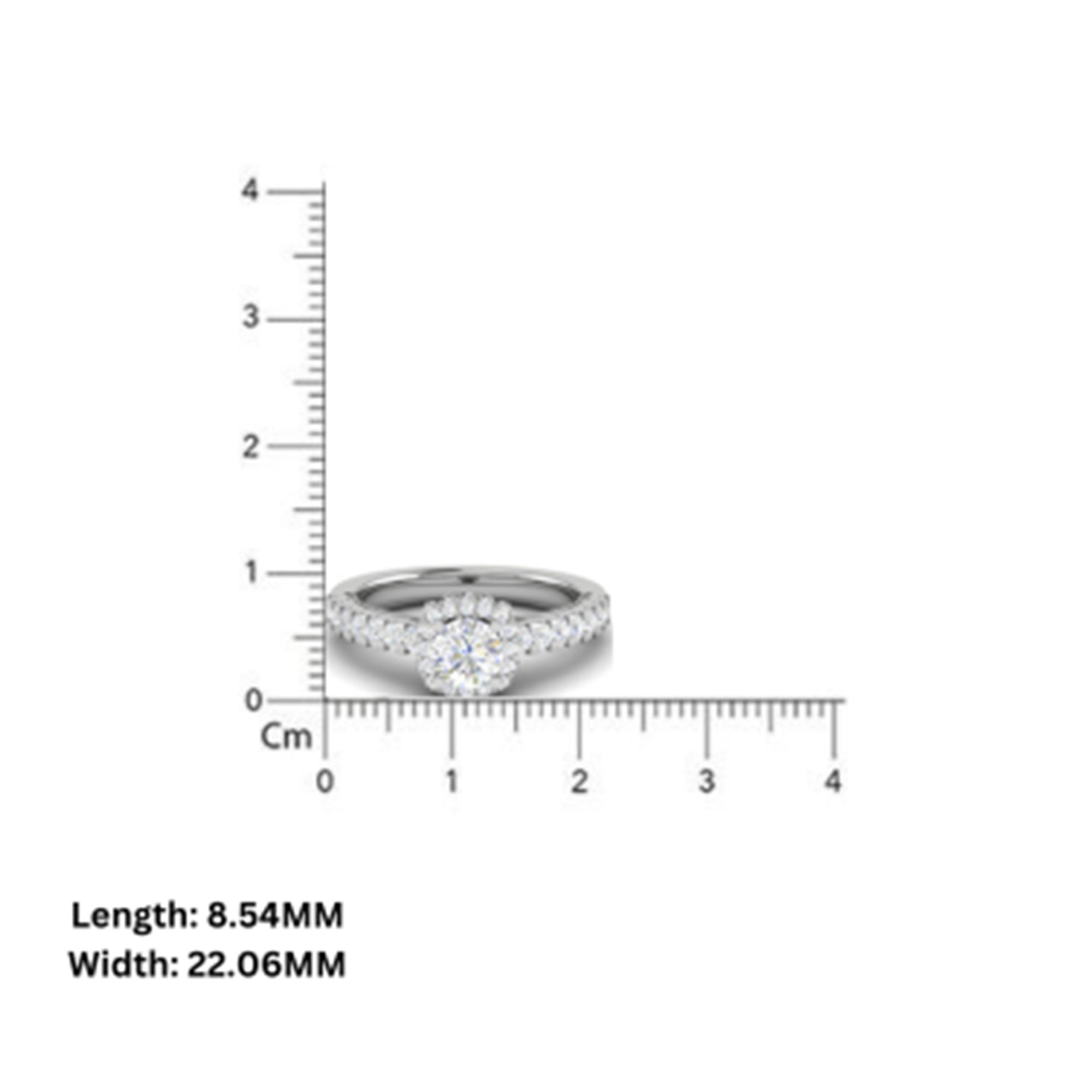 Timeless Sterling Silver Halo Ring