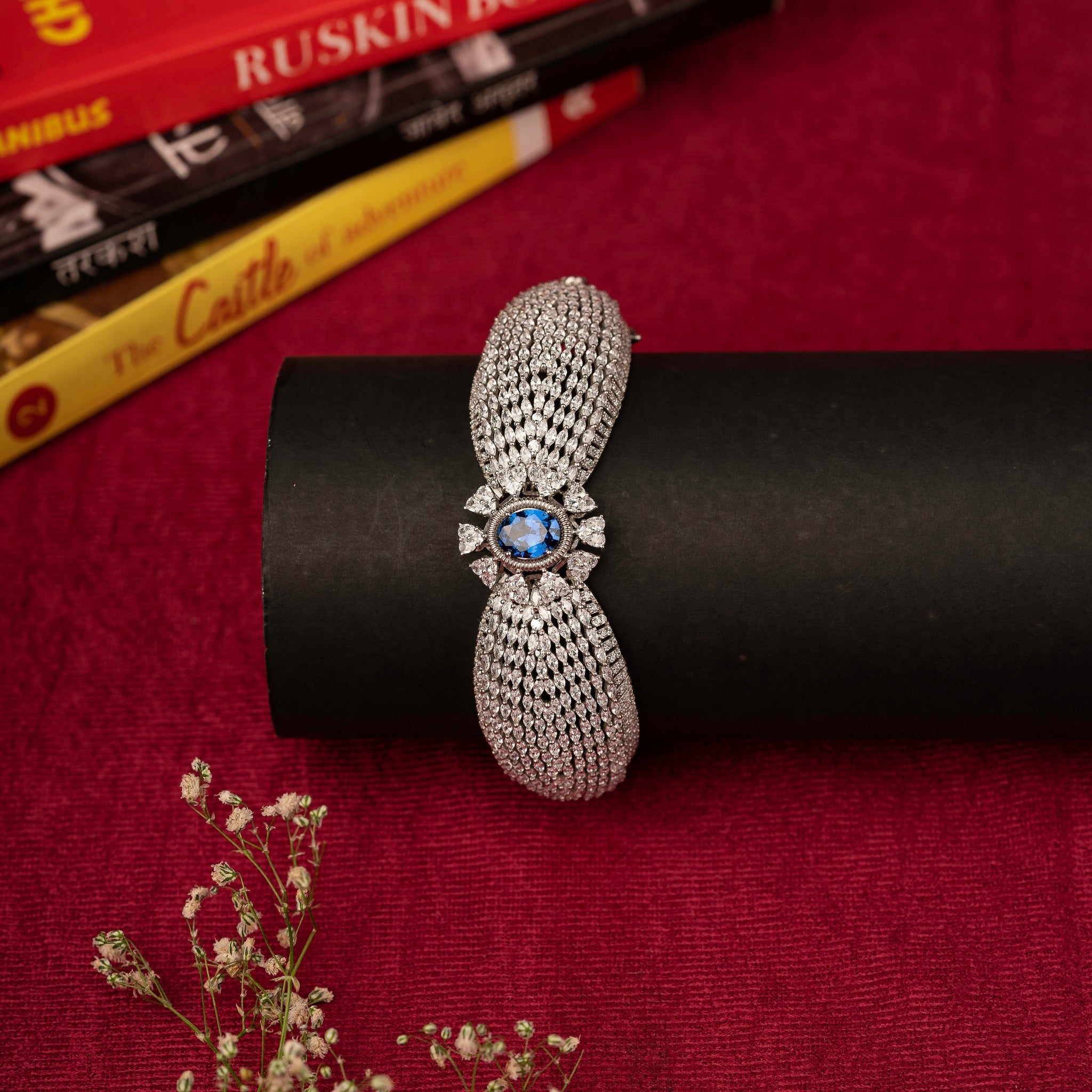 Luxurious Blue Sapphire Bracelet