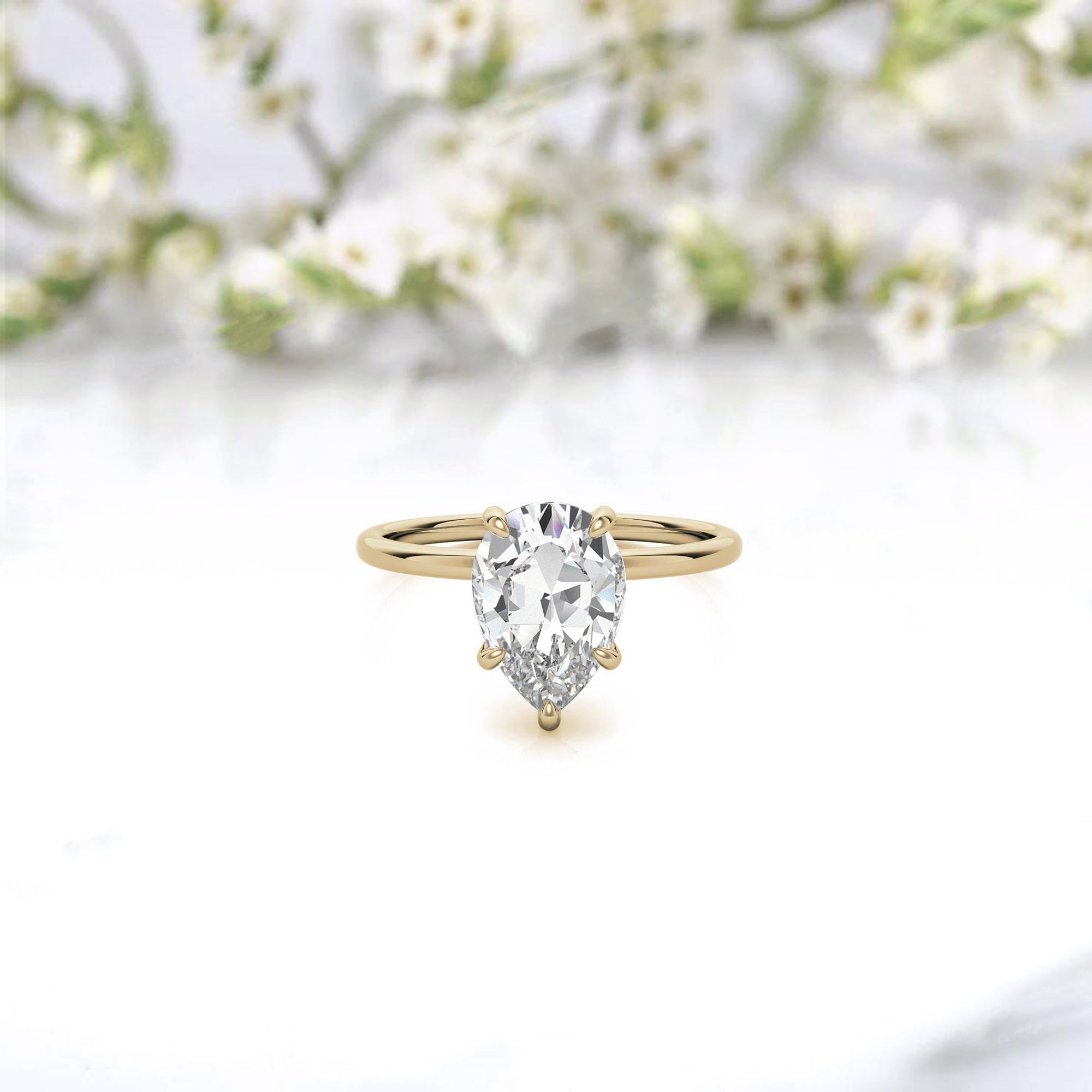 Silver Aurora Dawn Ring