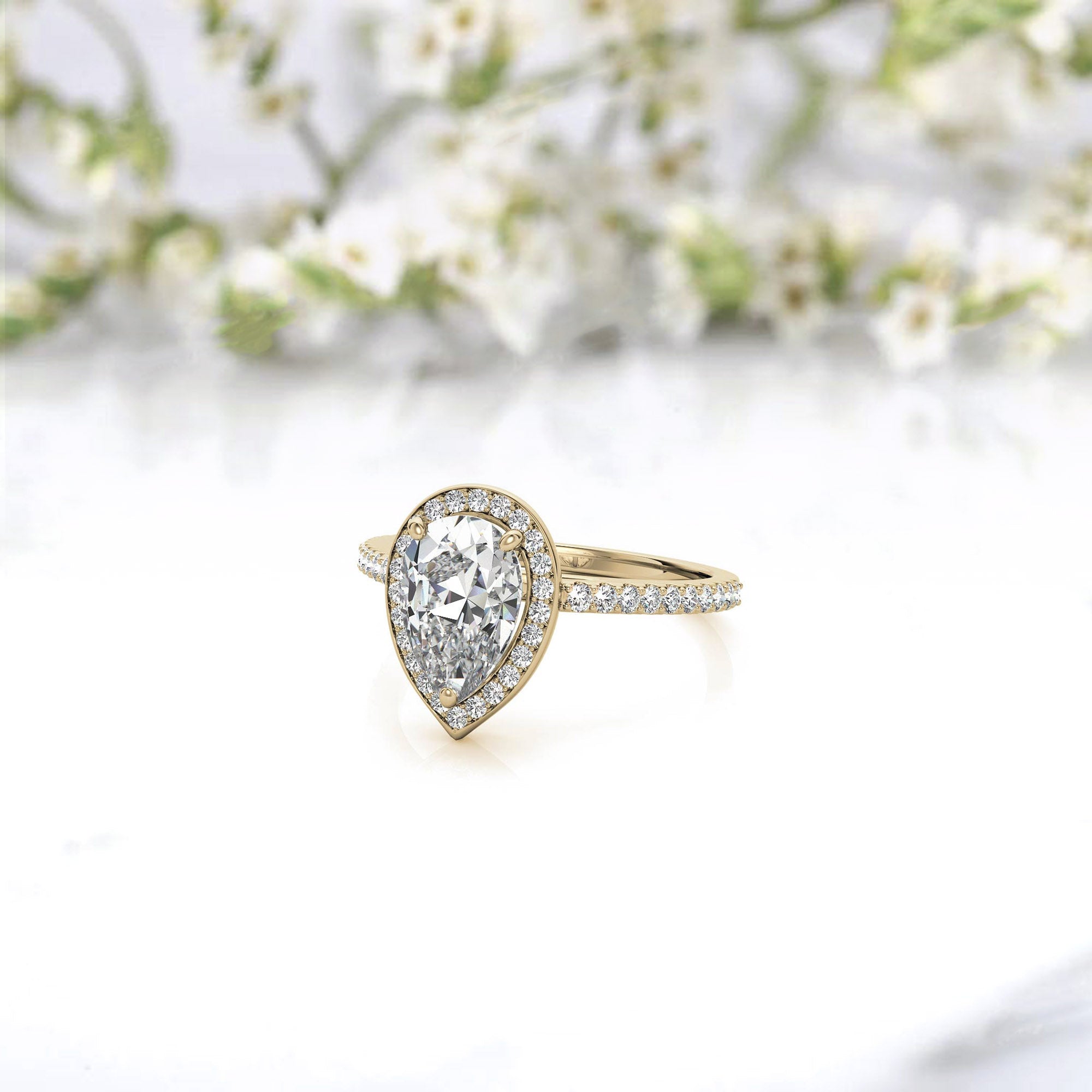 Silver Rapunzel Radiance Ring