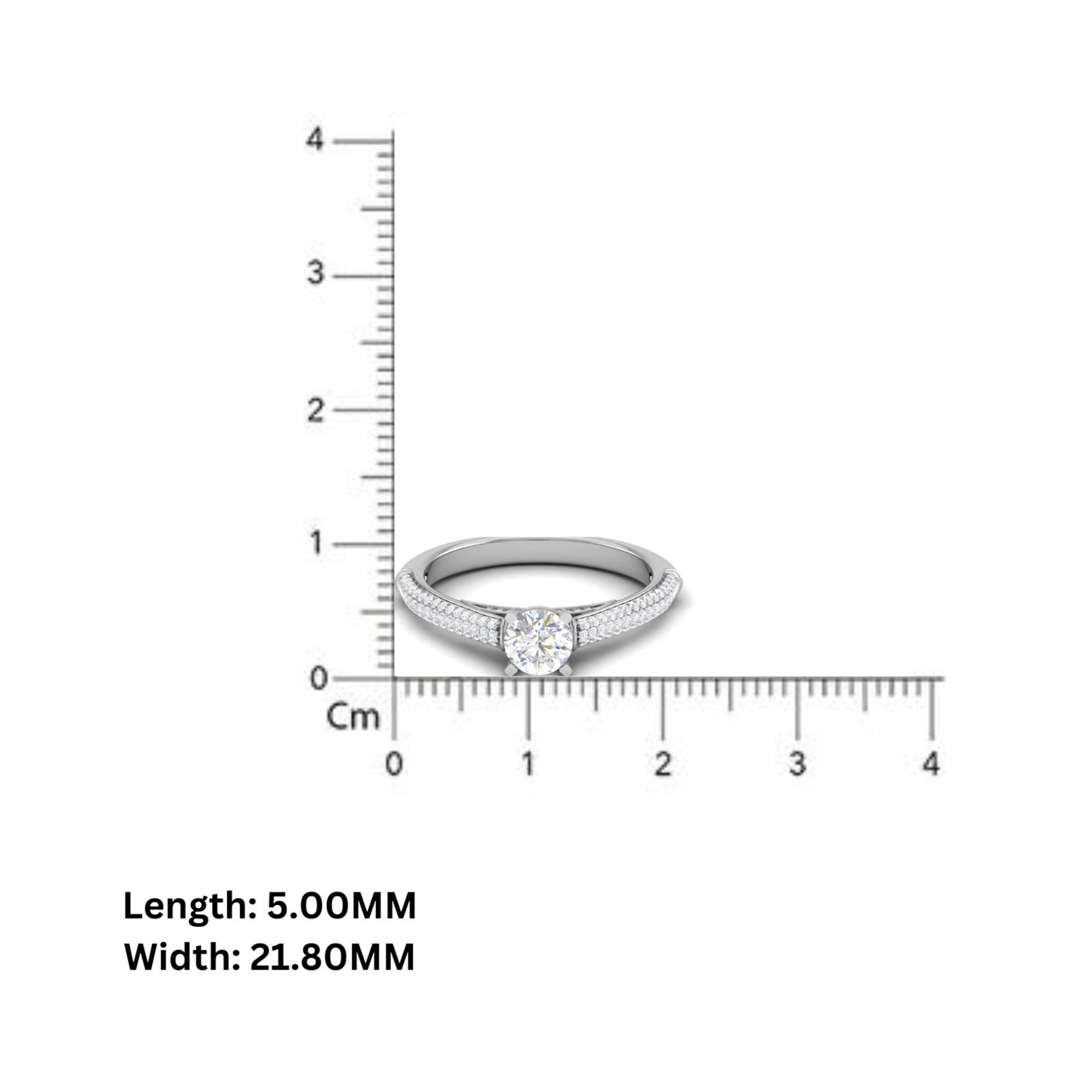 Elegant American Diamond Ring