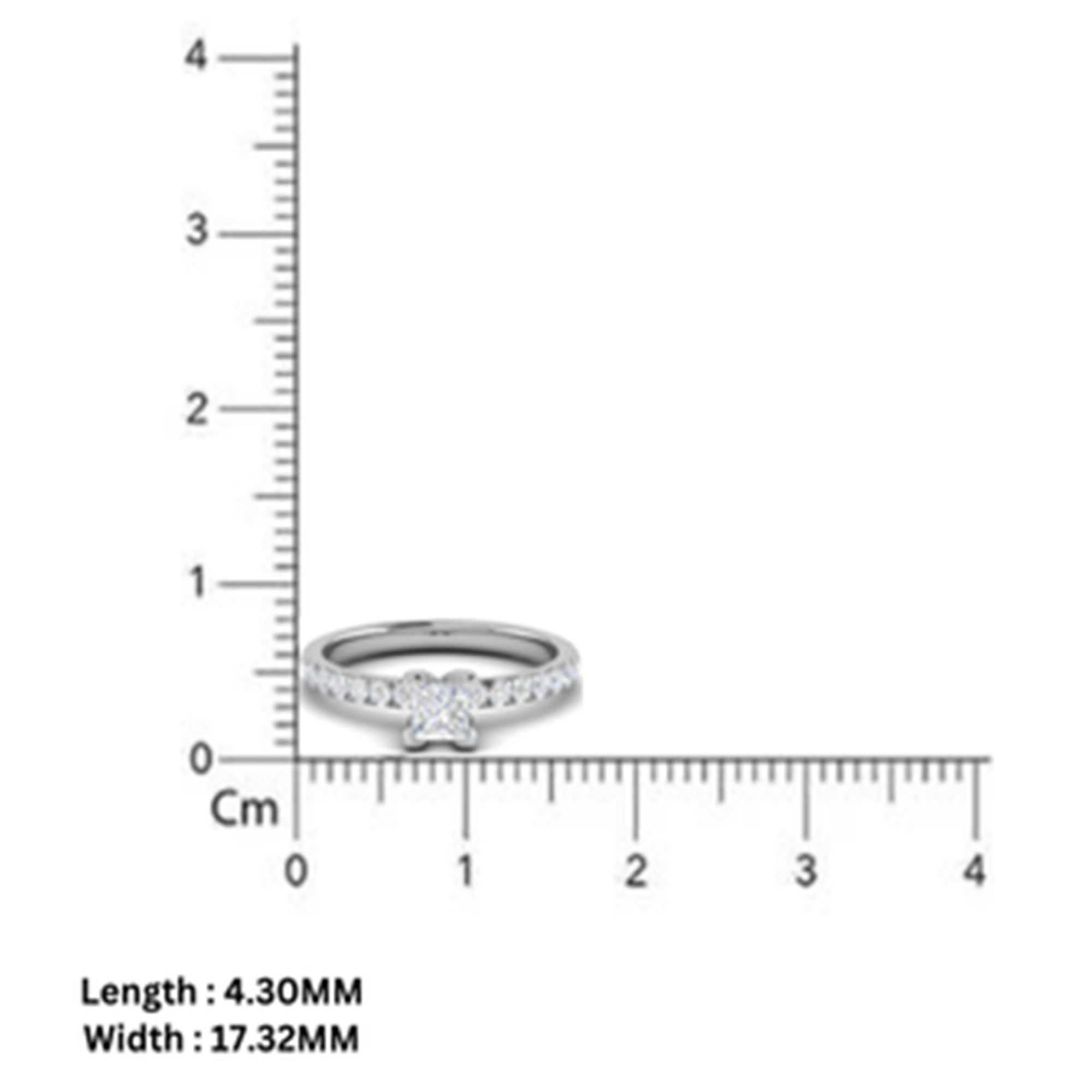 Timeless Princess Cut Ring