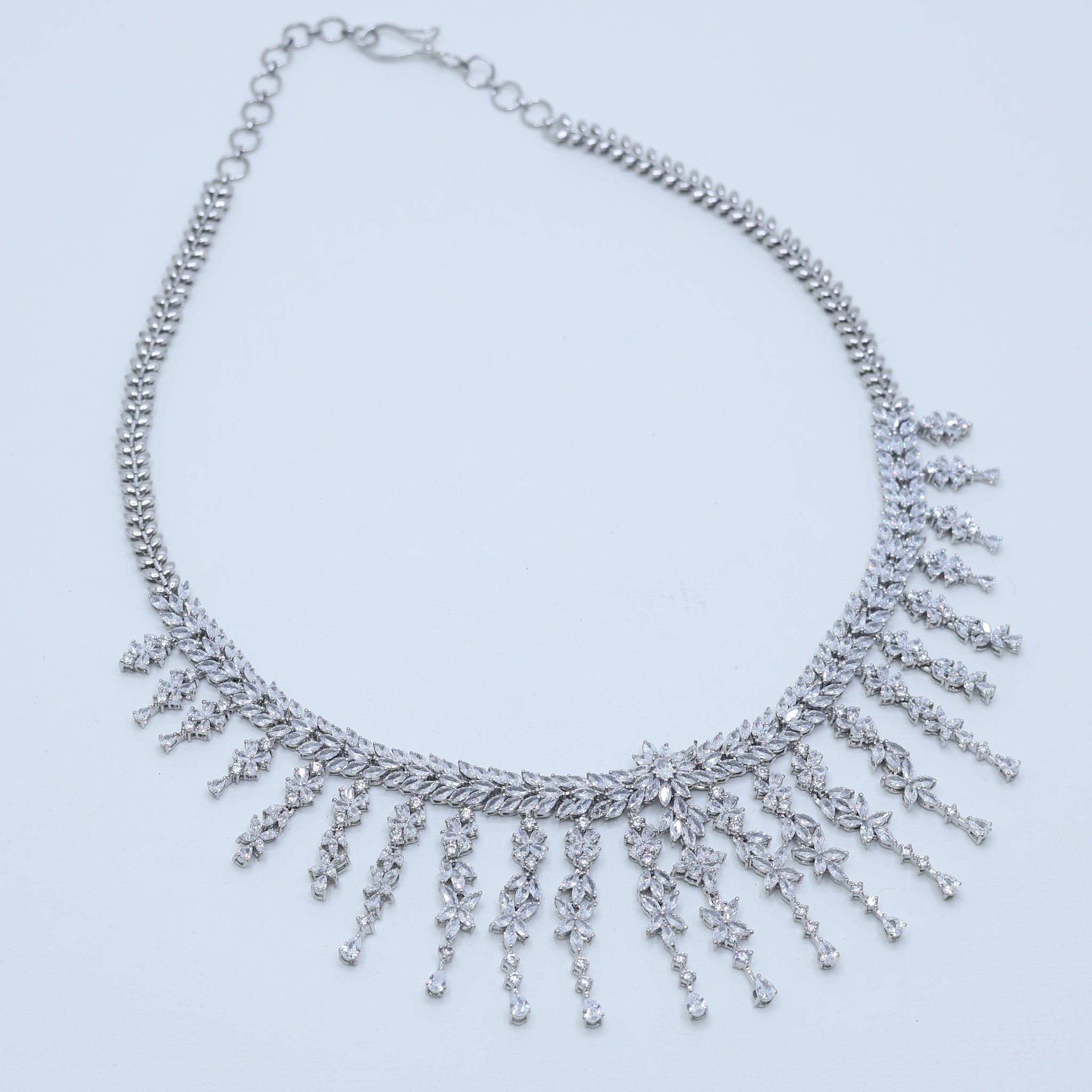 American Diamond Statement Necklace