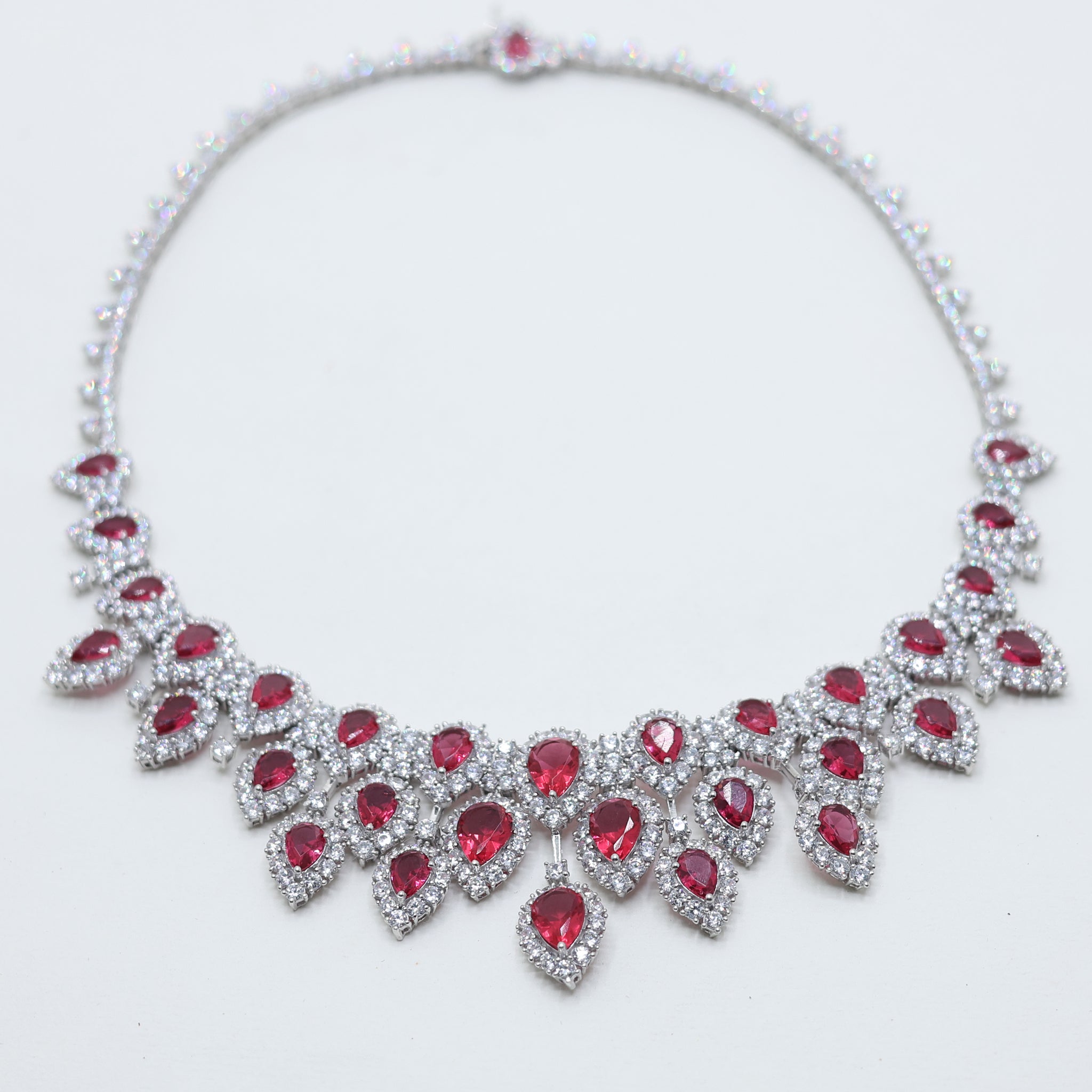 Royal Ruby Choker Necklace
