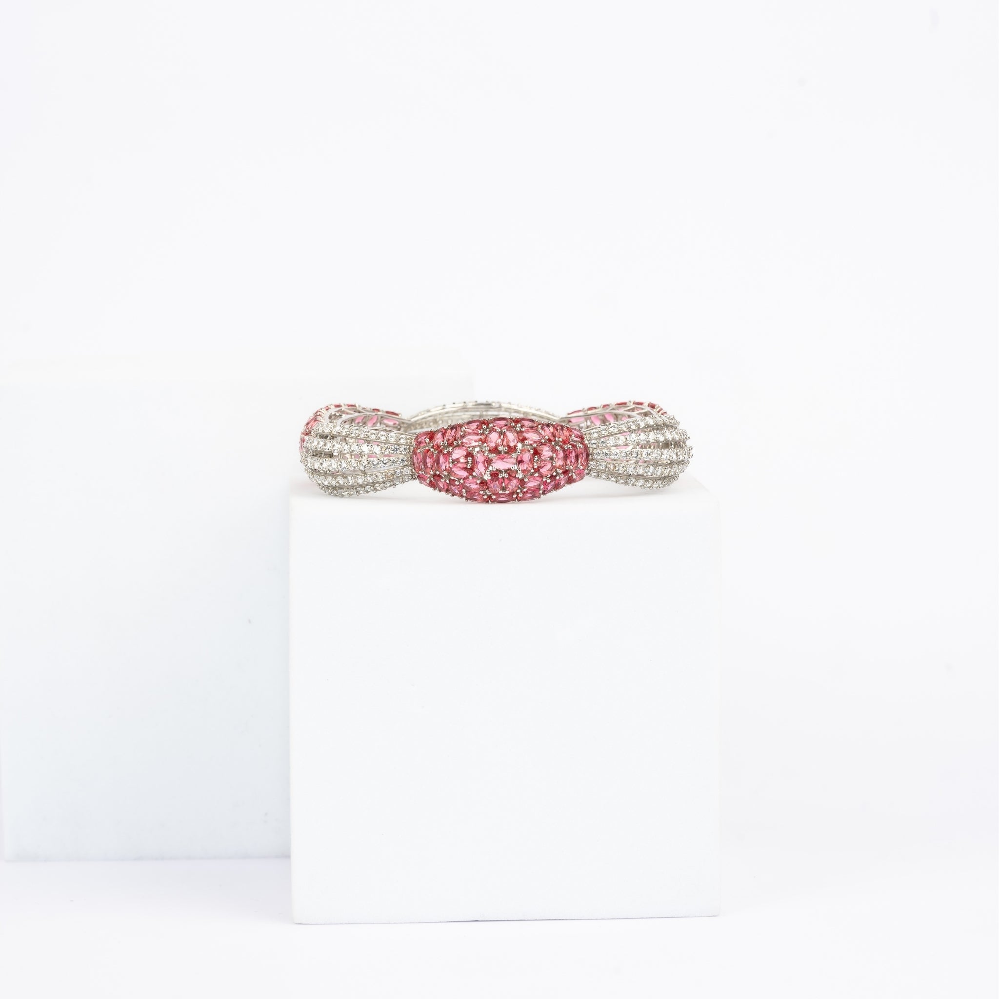 White Gold Ruby Bracelet