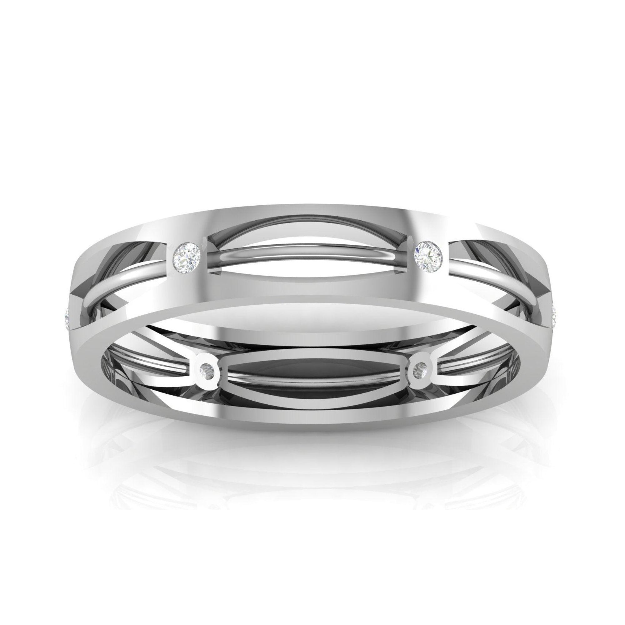 Classic Diamond Adjustable Couple Ring