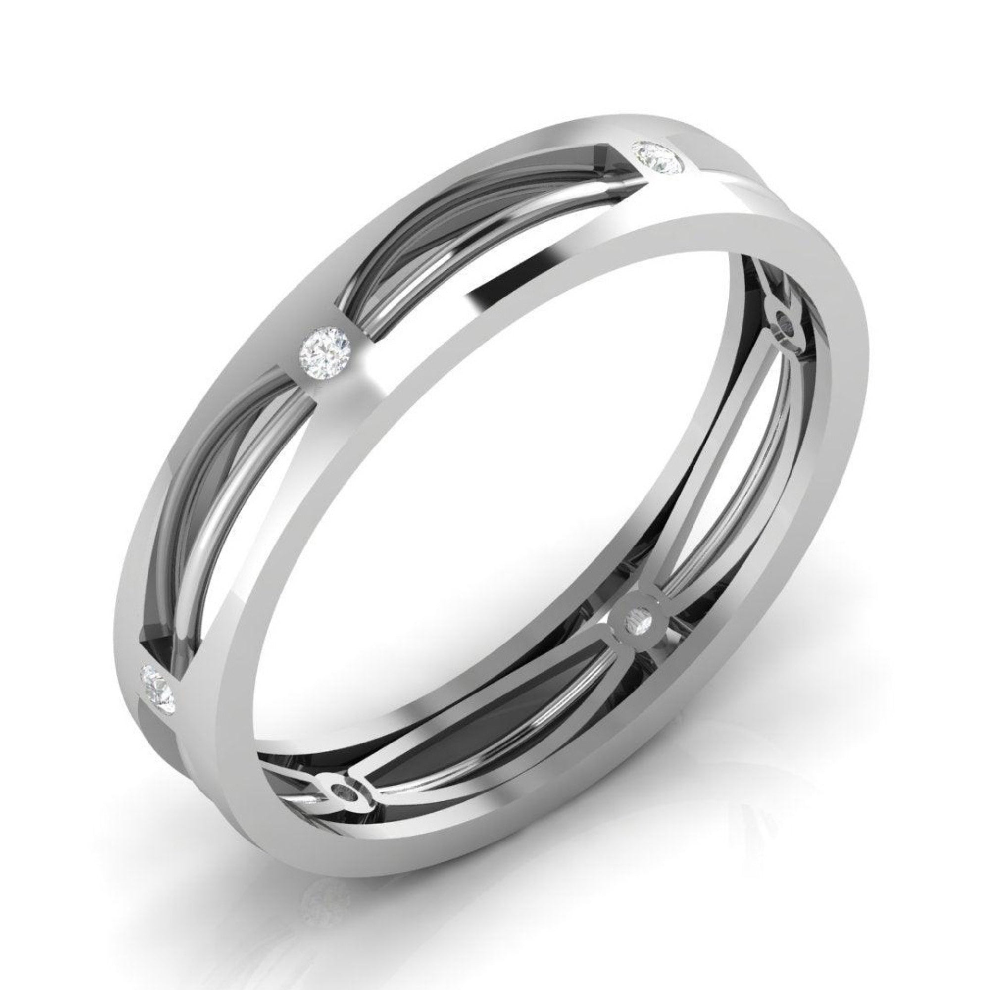 Classic Diamond Adjustable Couple Ring