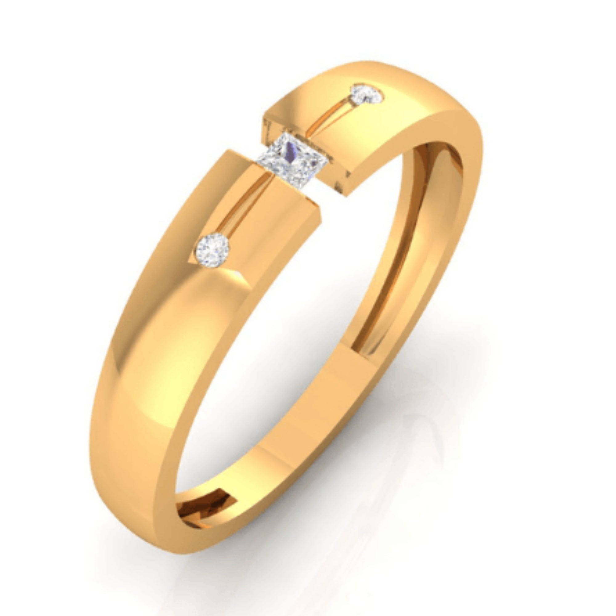 Gold Plated Bands for Couple