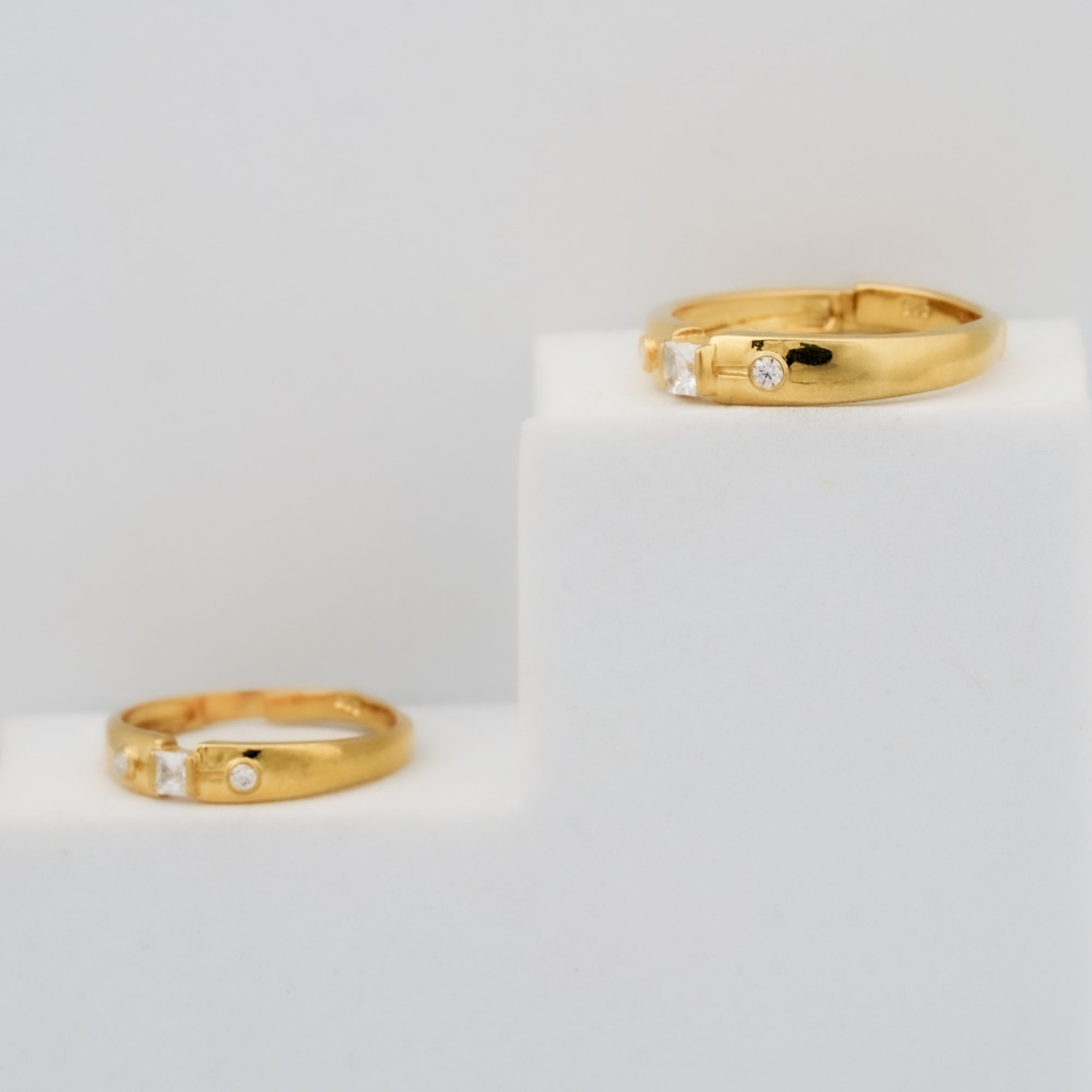 Gold Plated Bands for Couple