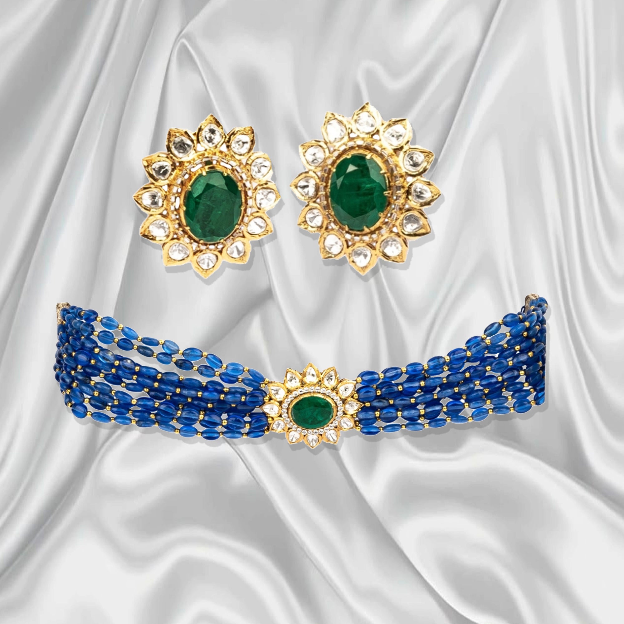 Razia Sultan Antique Royal Necklace Set