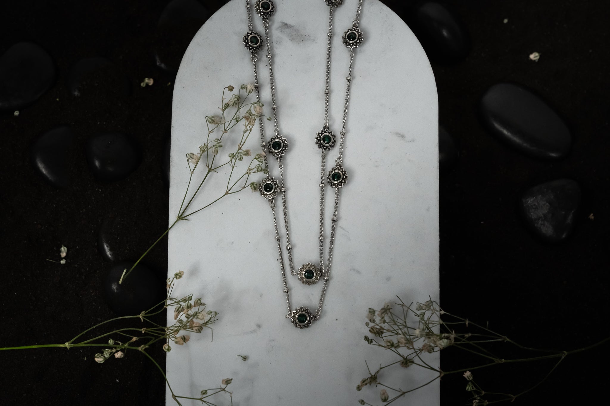 Udaipur Style Oxidized Anklet