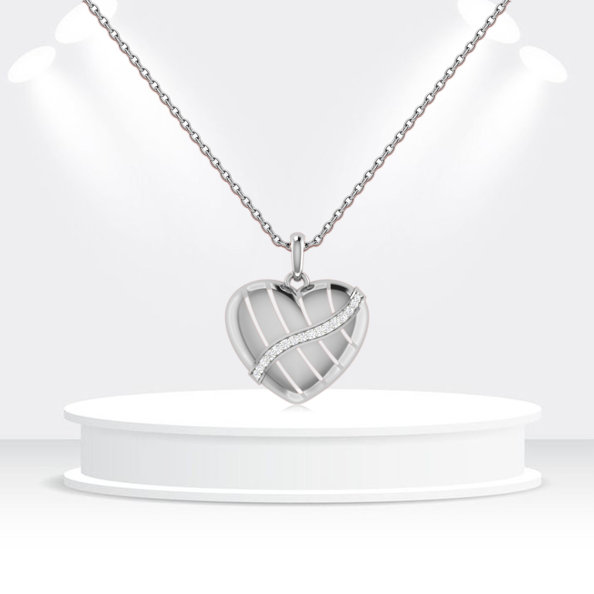 Sterling Silver Heart Pendant