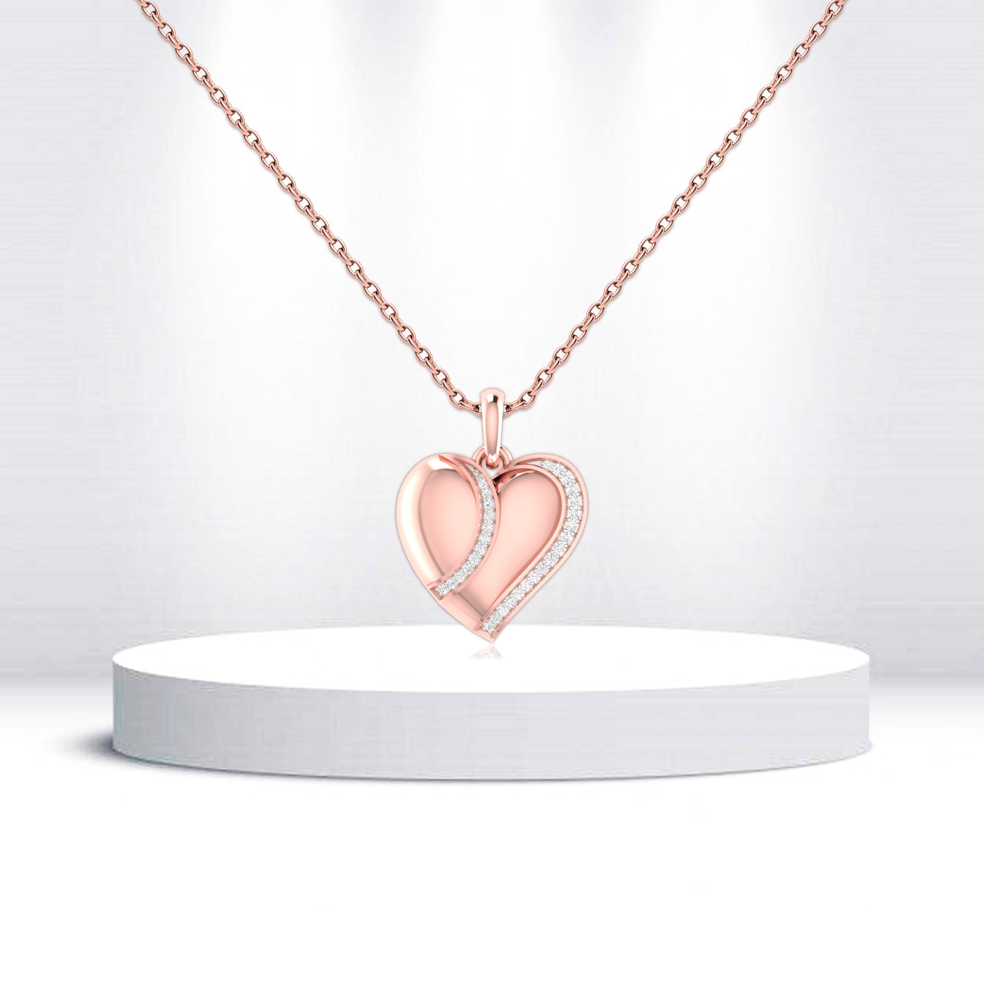 Sparkling Heart Pendant