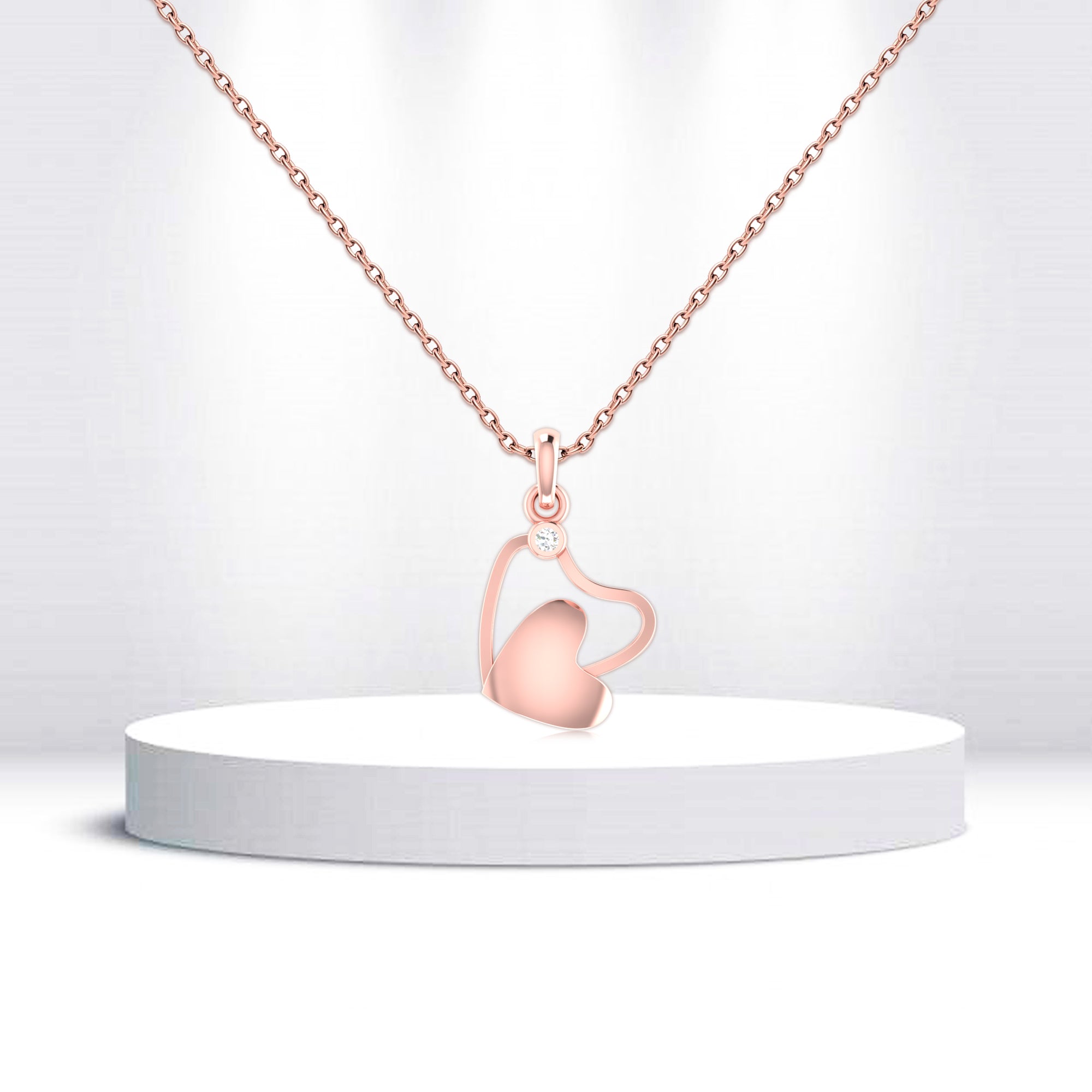 Stylish Heart Pendant for Women