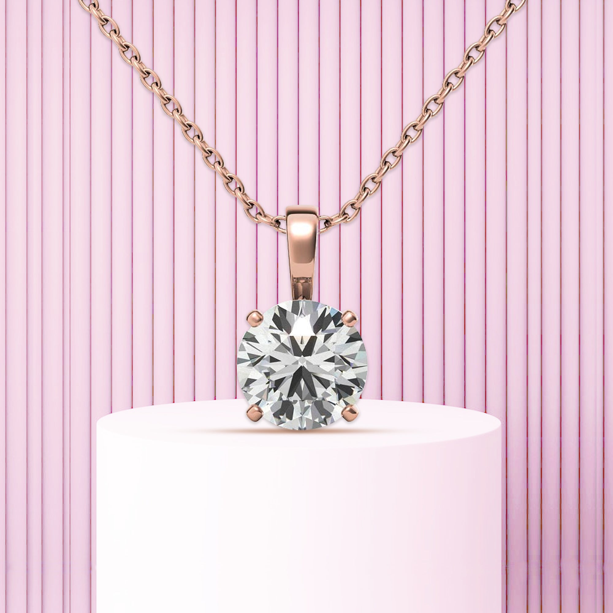Luxury Rose Gold Plated Pendant