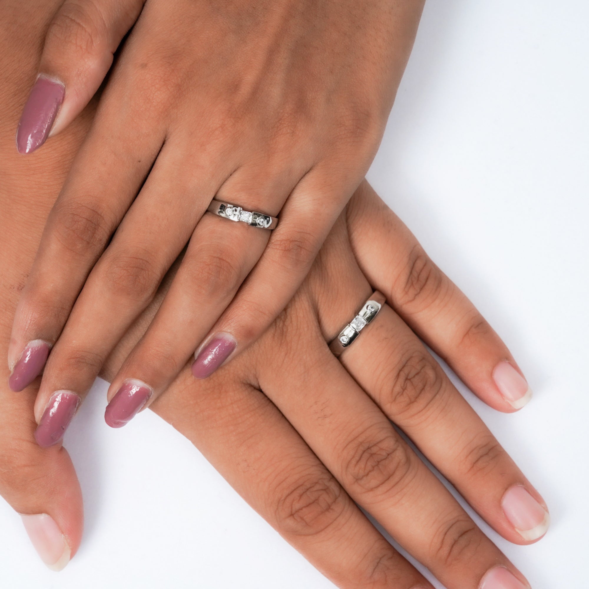 Sterling Silver Commitment Bands