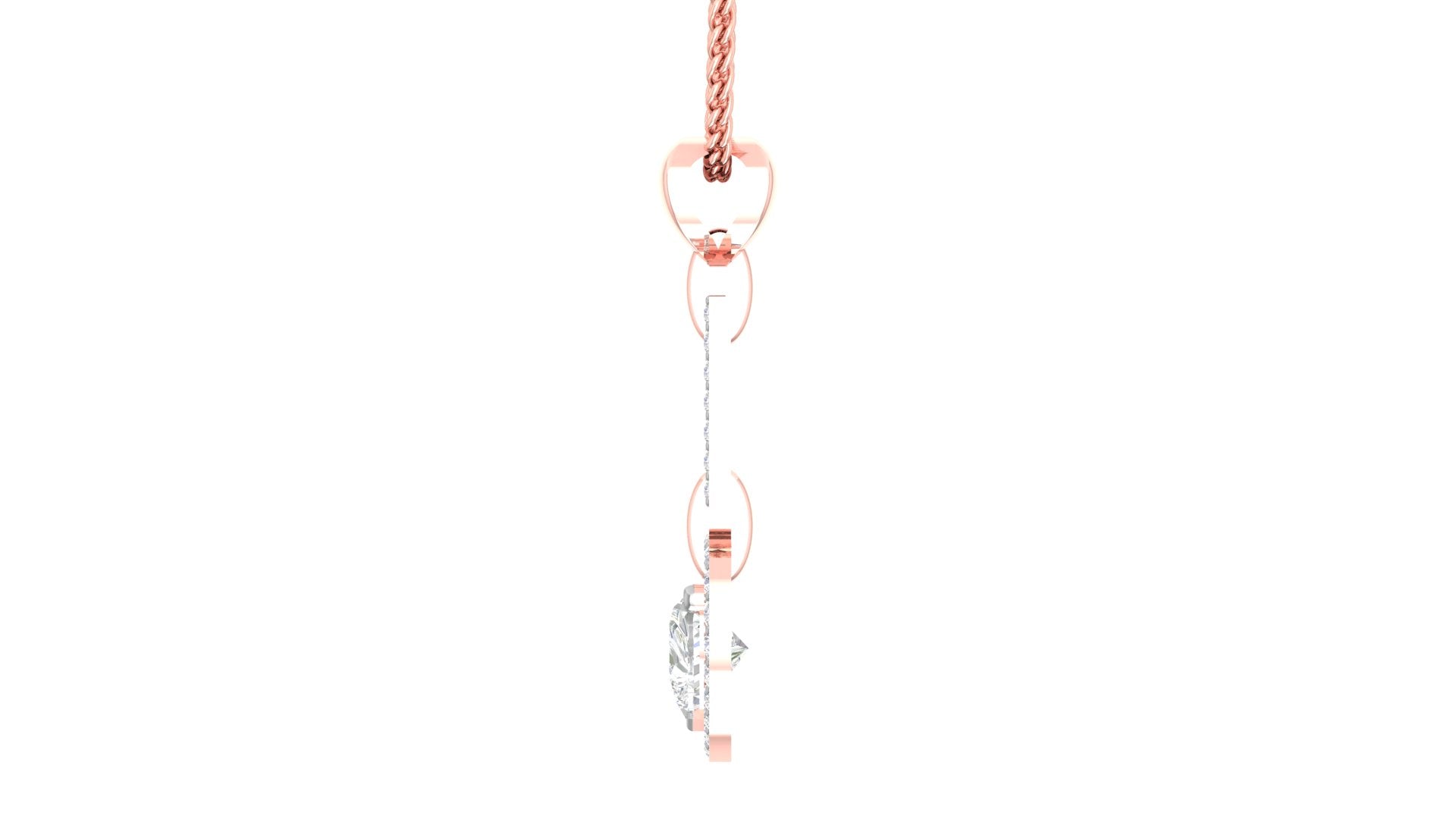 Radiant Dual Heart Pendant