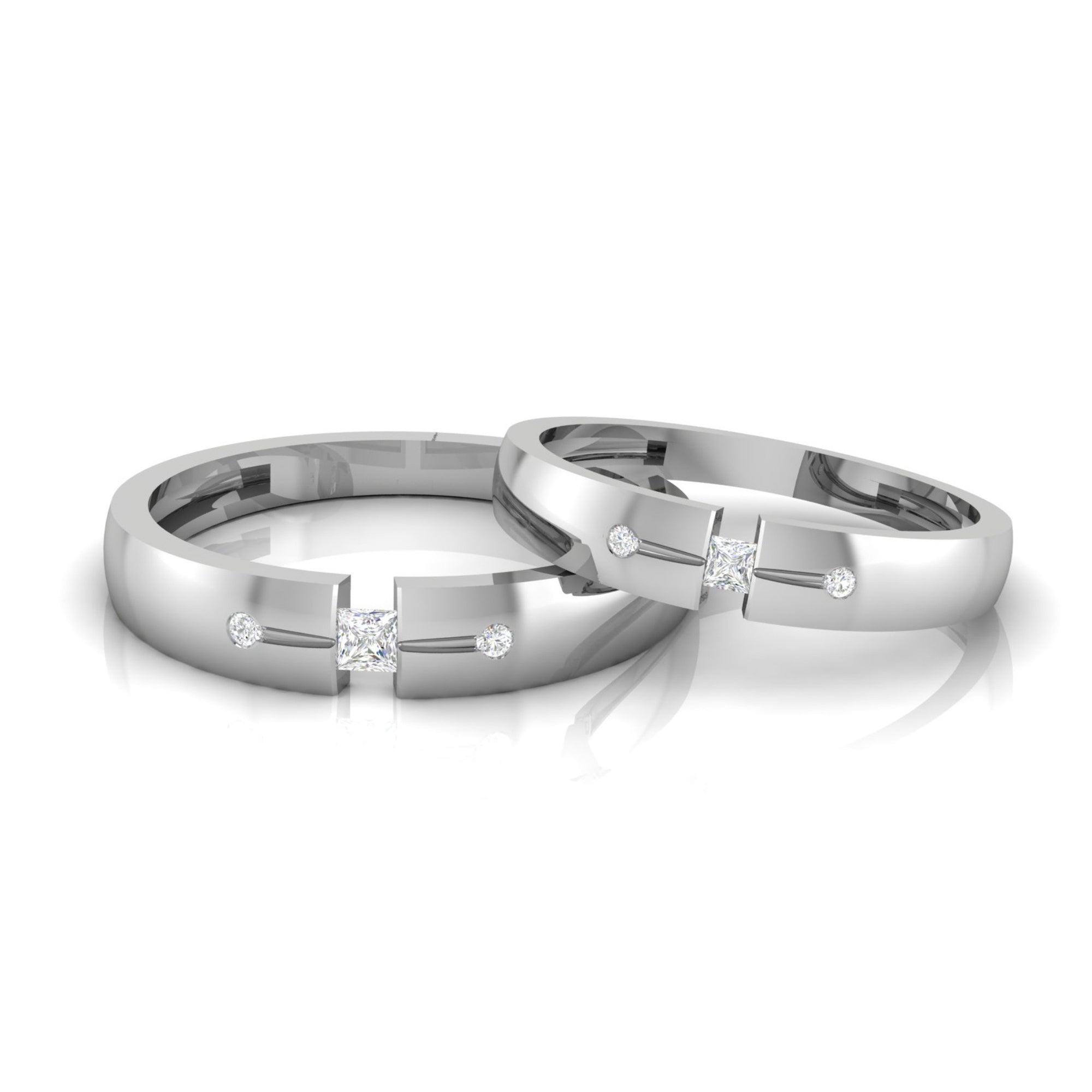 Sterling Silver Commitment Bands