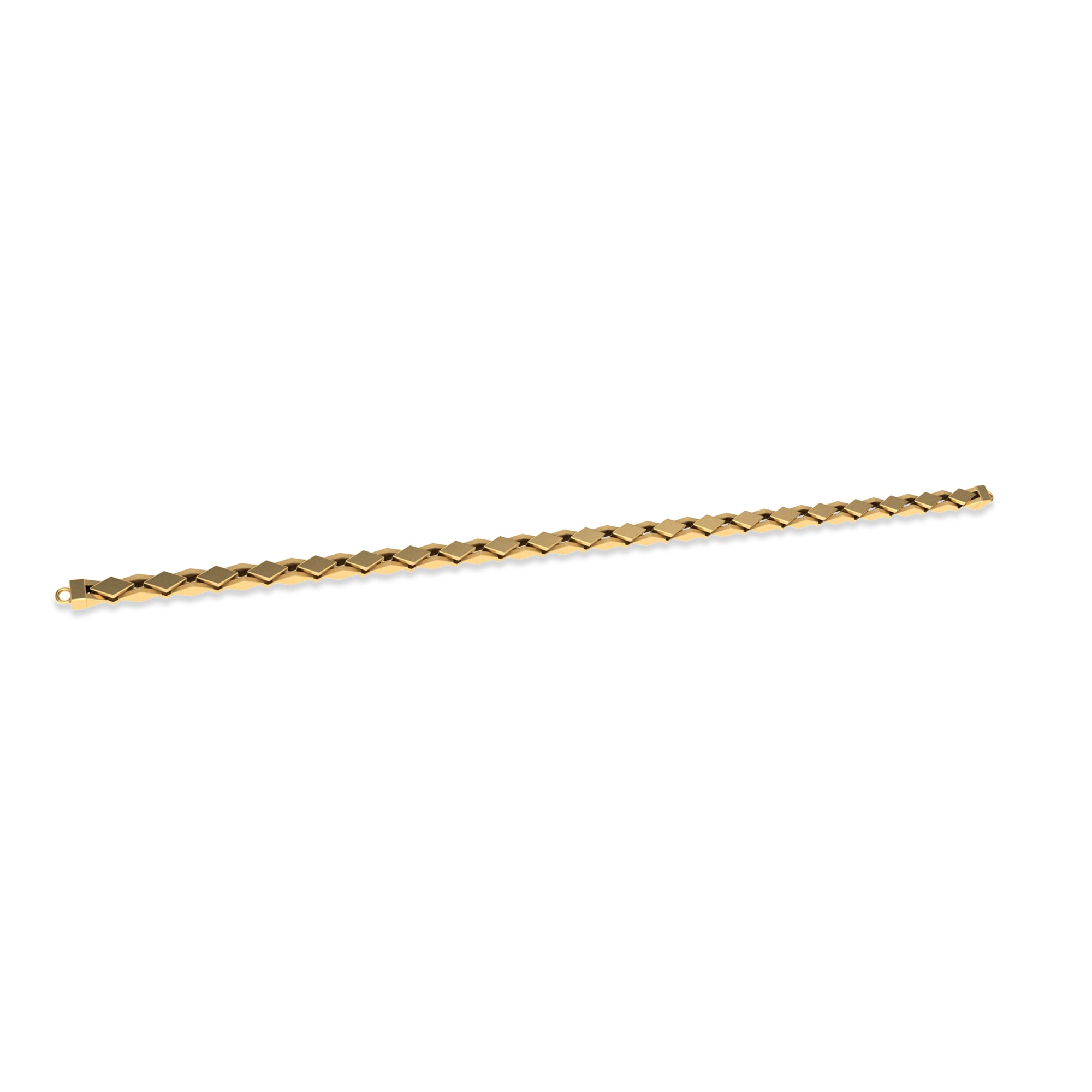 Men's Elegant Yellow Gold Bracelet