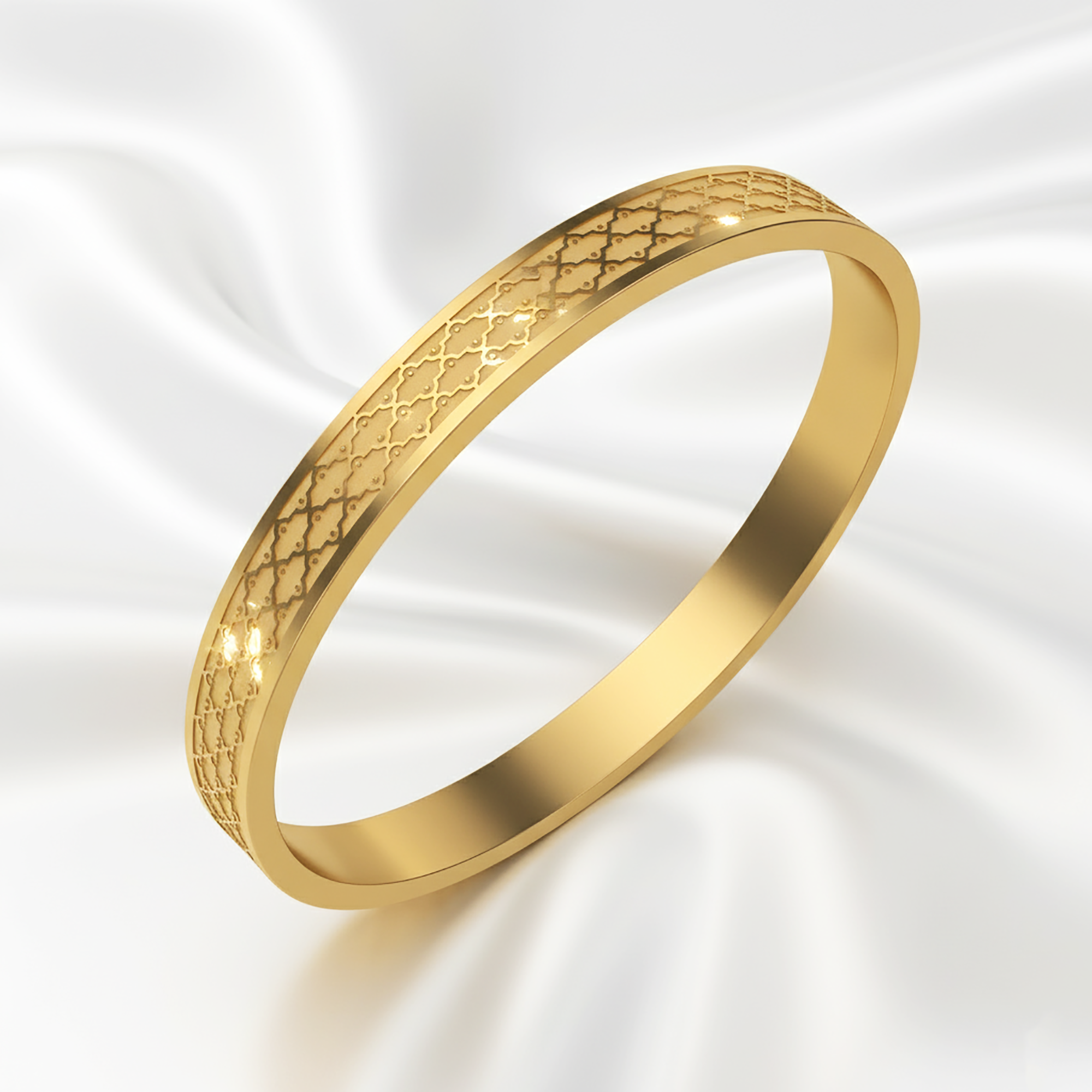 Luxury Yellow Gold Plated Kada