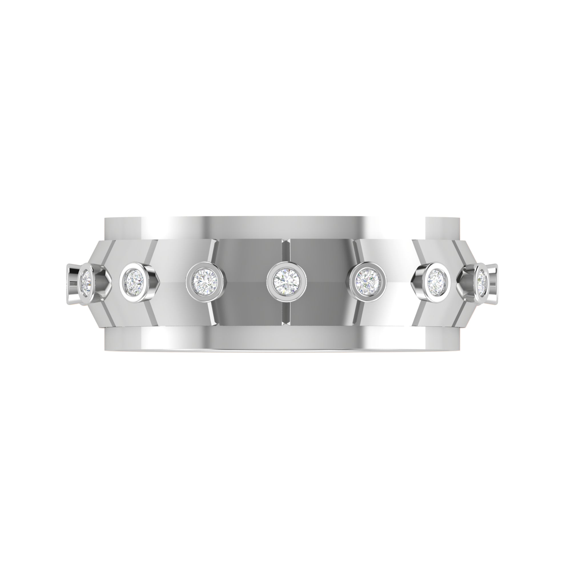 Sterling Silver Band for Couple