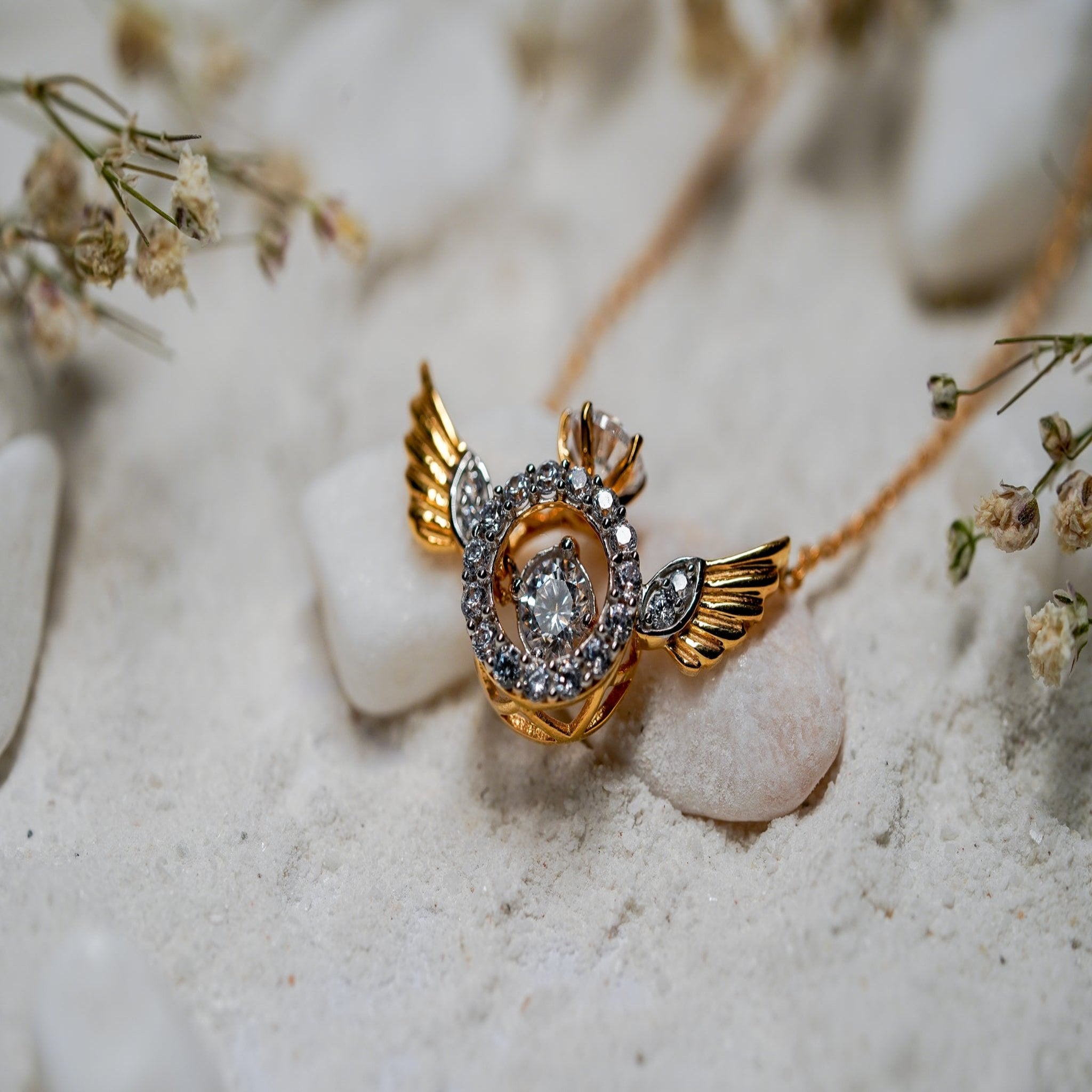 Angel Wing Charm Pendant