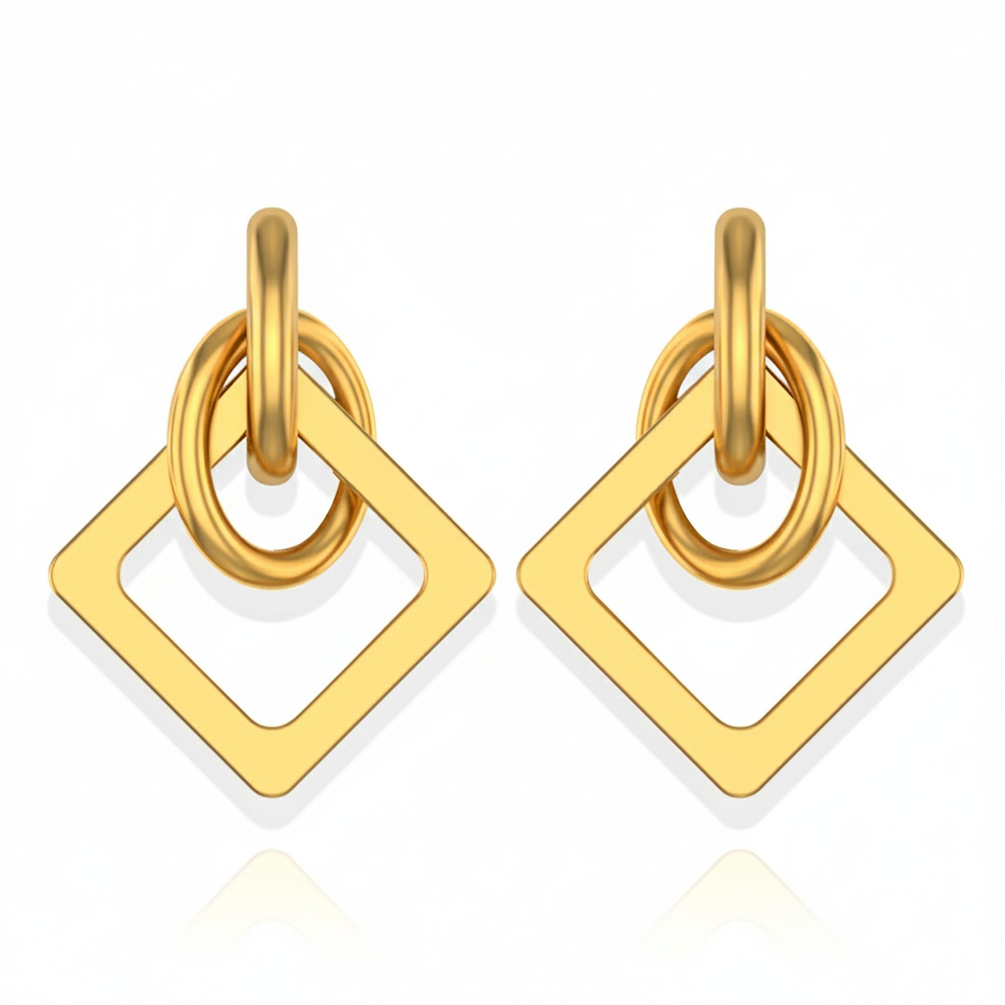 Women's Vermeil Gold Plated Earrings