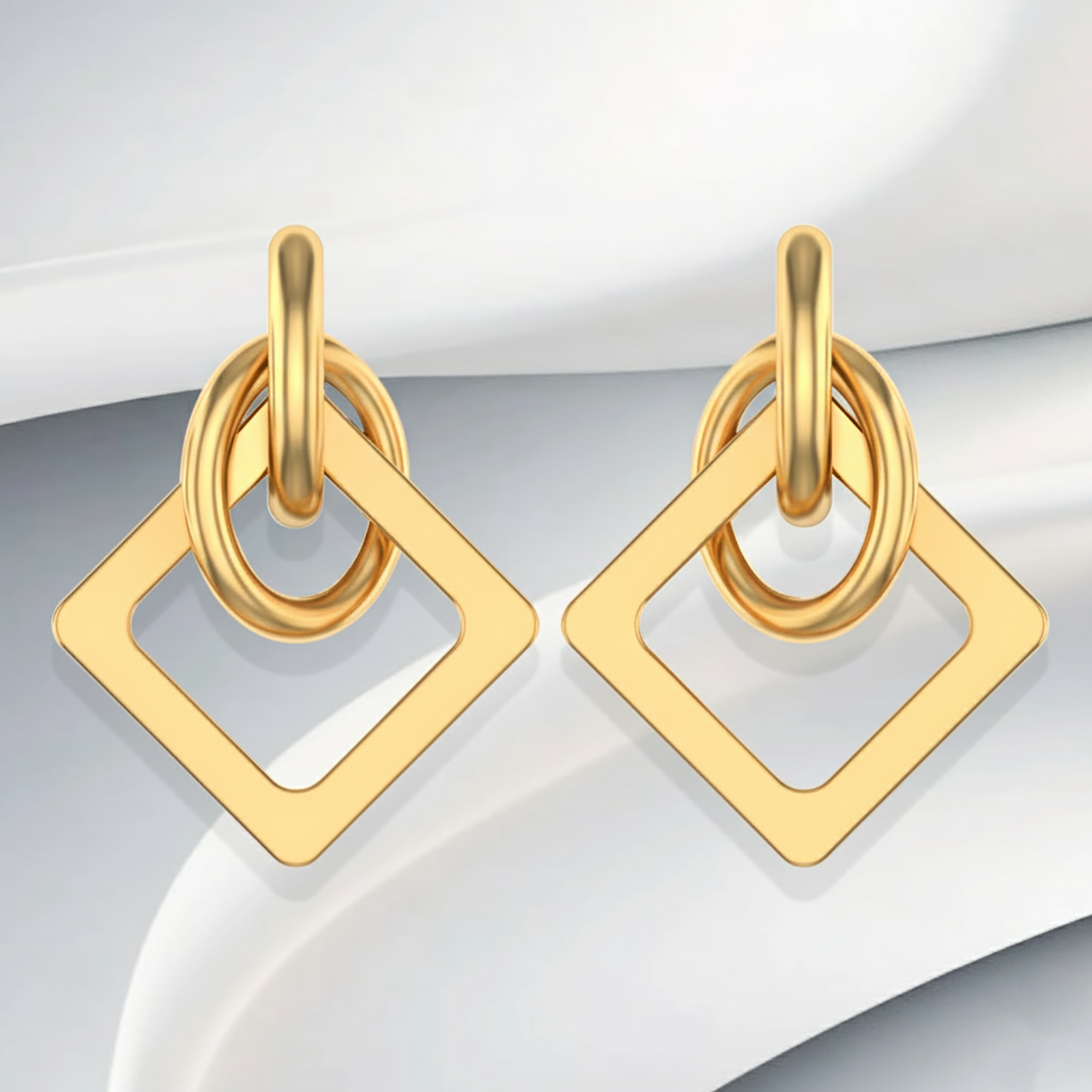Women's Vermeil Gold Plated Earrings