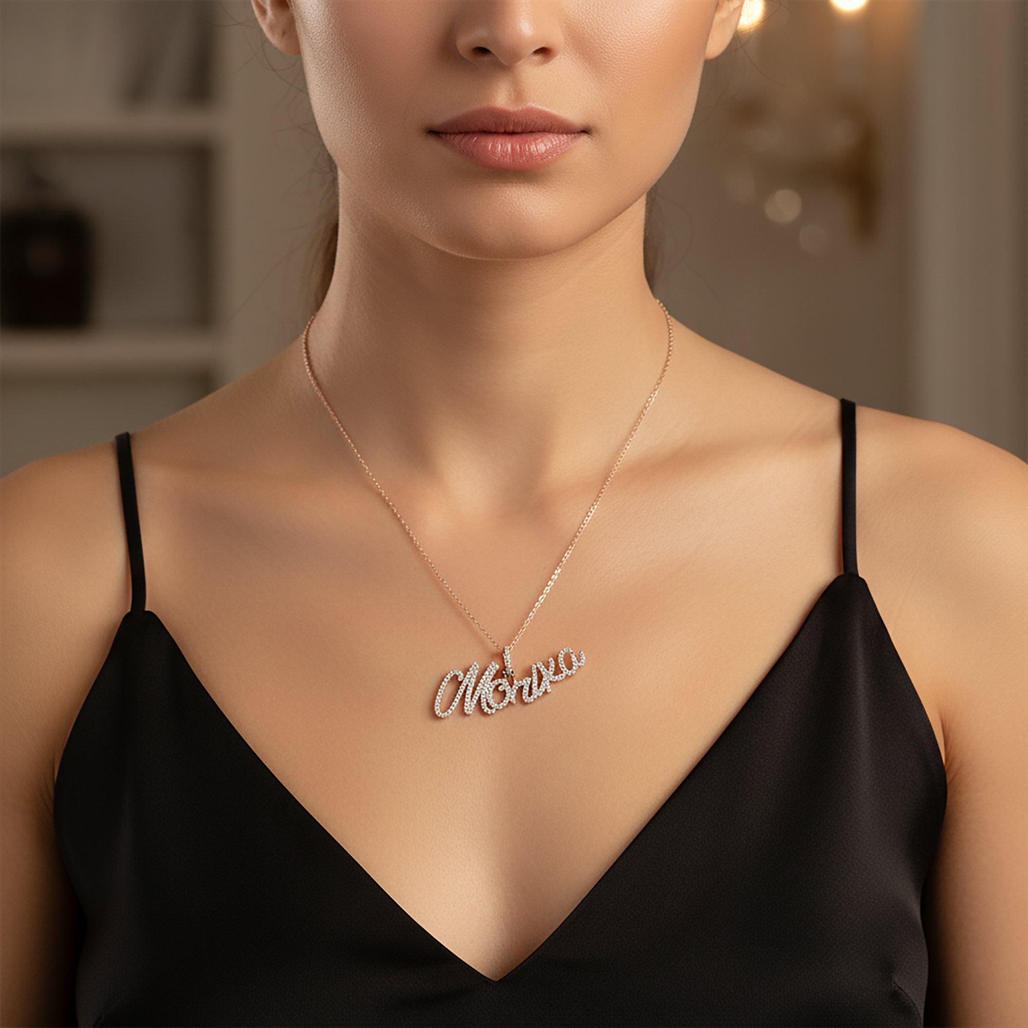 Sterling Silver Personalized Name Pendant