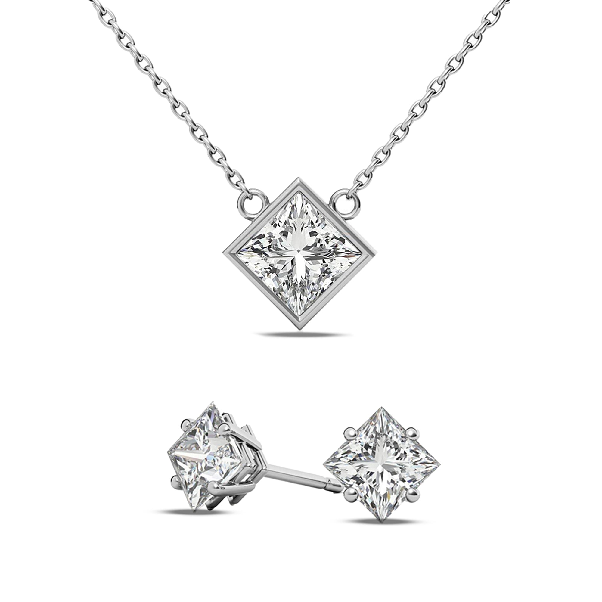 Elegant Pendant and Earring Set for Women